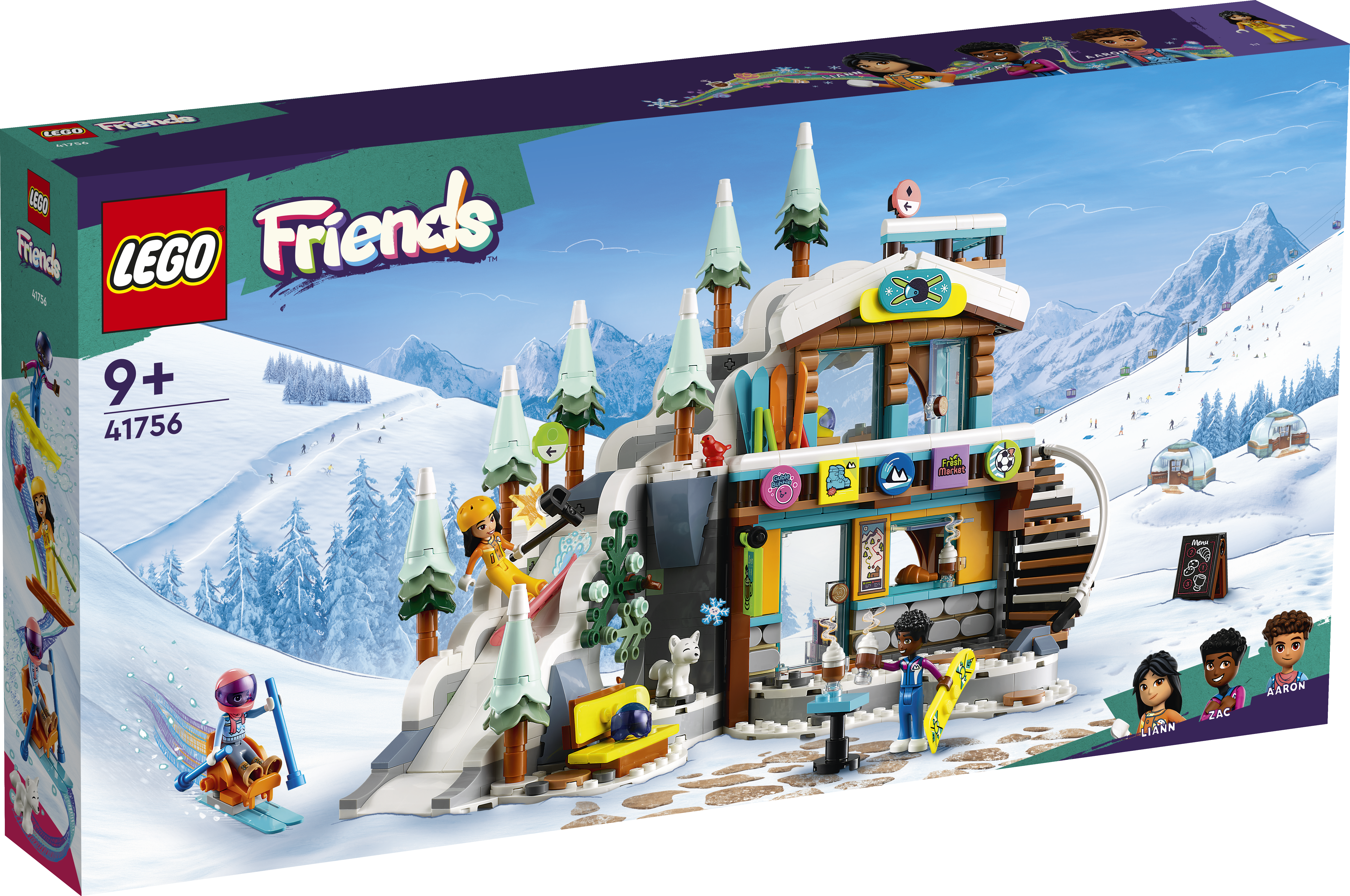 Lastel, kes armastavad lumes mängimist, on mänguasjaga LEGO Friends Puhkuse suusamägi ja kohvik (41756) palju avastada.
The post LEGO Friends Puhkuse suusamägi 