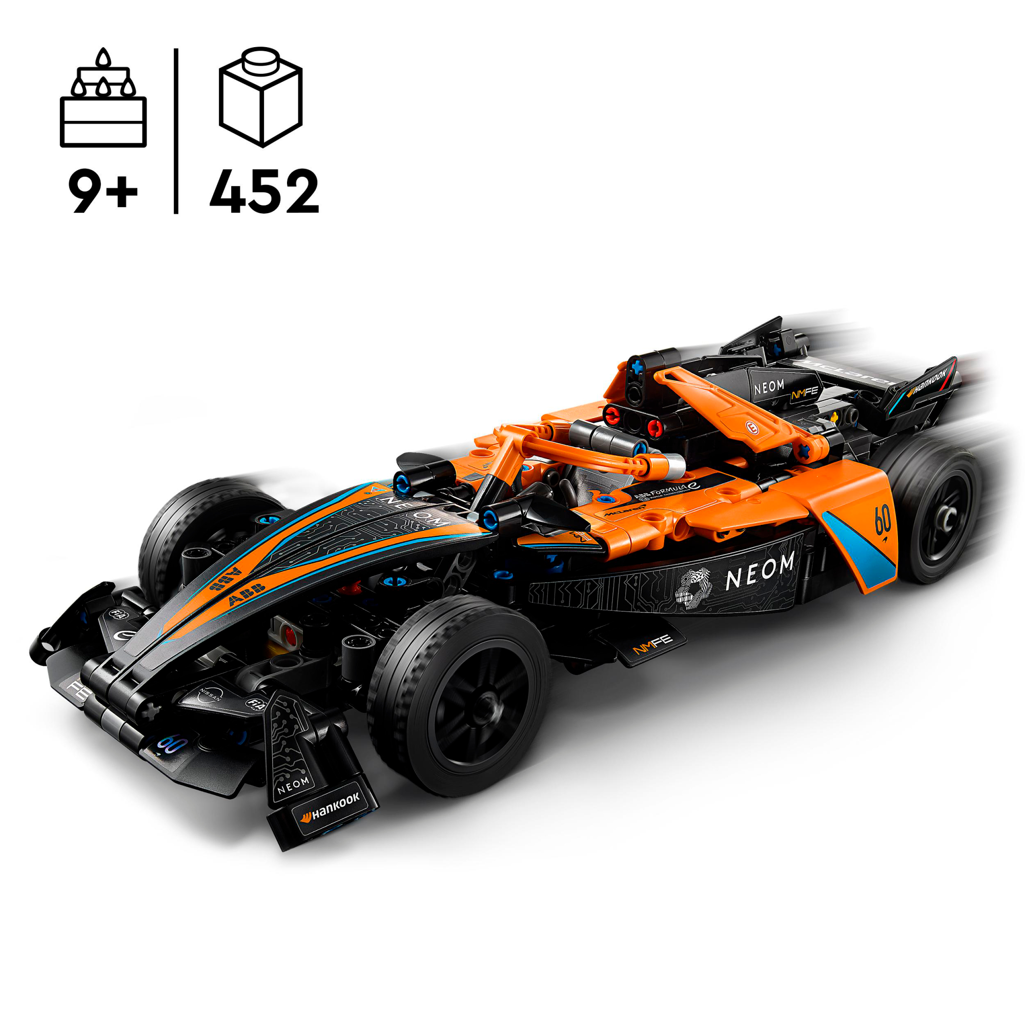 LEGO Technic NEOM McLaren Formula E Race Car 2 LEGO Technic NEOM McLaren Formula E Race Car - Image 2
