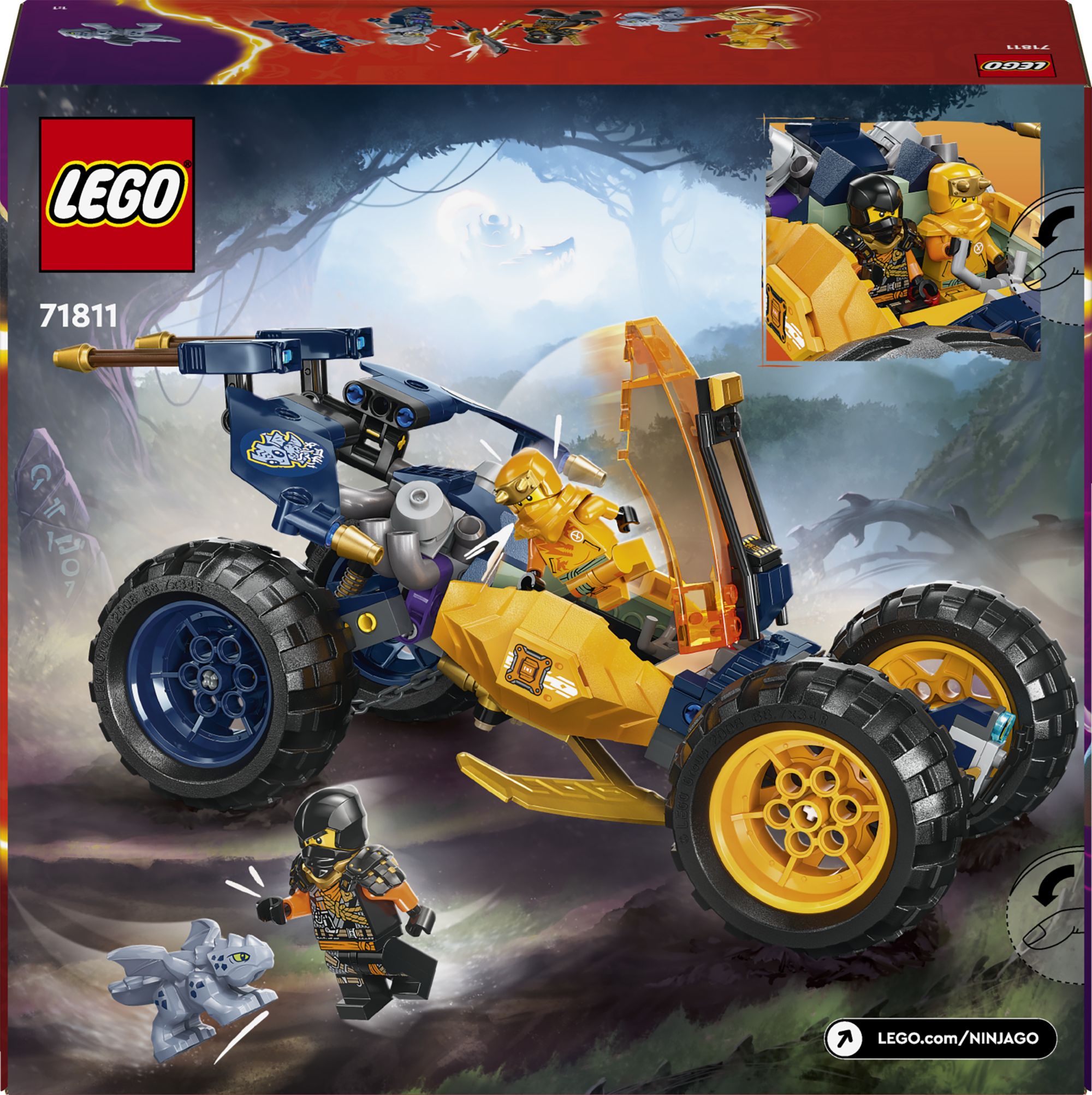 LEGO Ninjago Arini ninja maastikubagi sõiduk 2 LEGO Ninjago Arini ninja maastikubagi sõiduk - Image 2