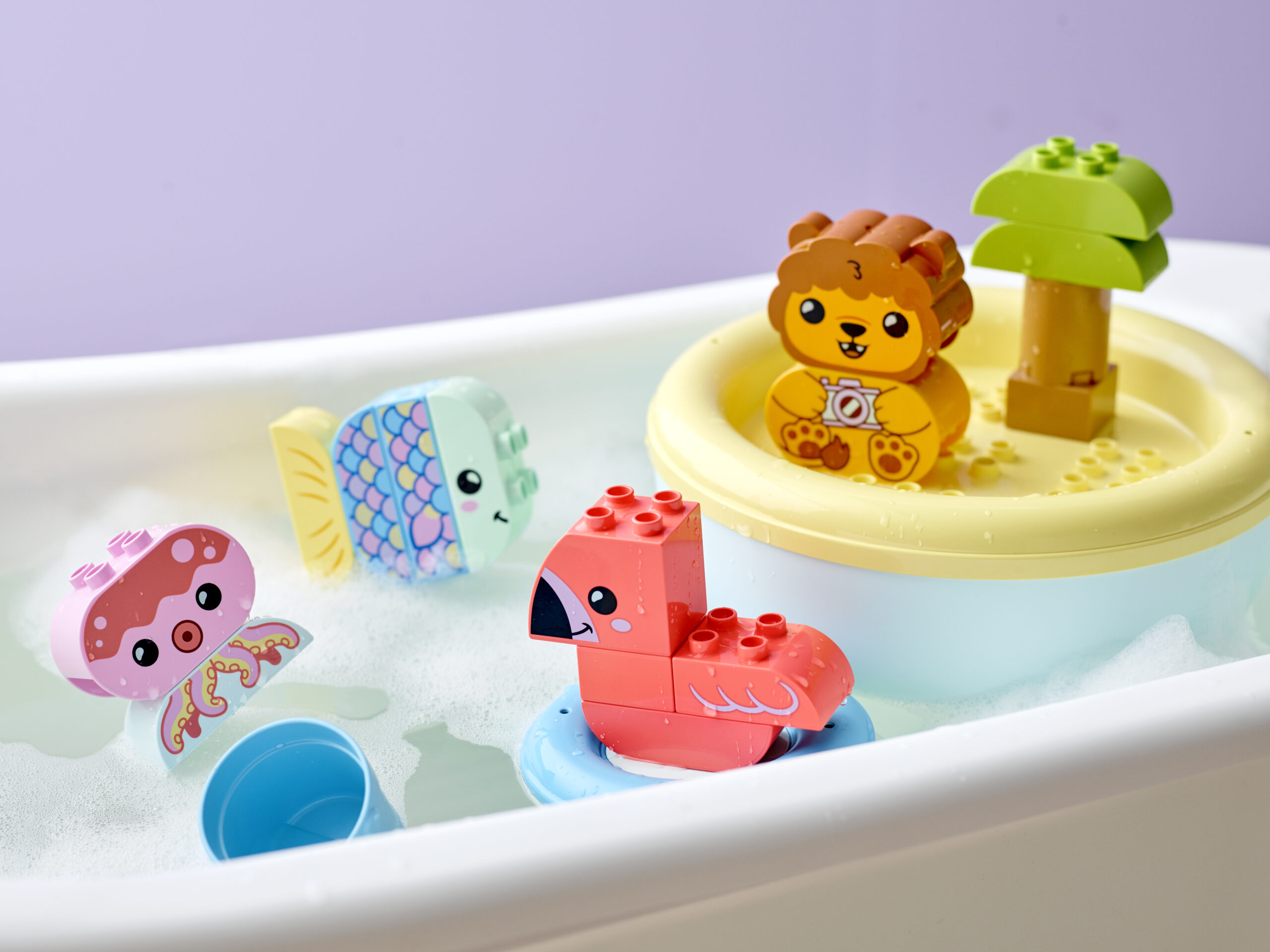 LEGO DUPLO vannimänguasi Ujuv loomade saar 3 LEGO DUPLO vannimänguasi Ujuv loomade saar - Image 3