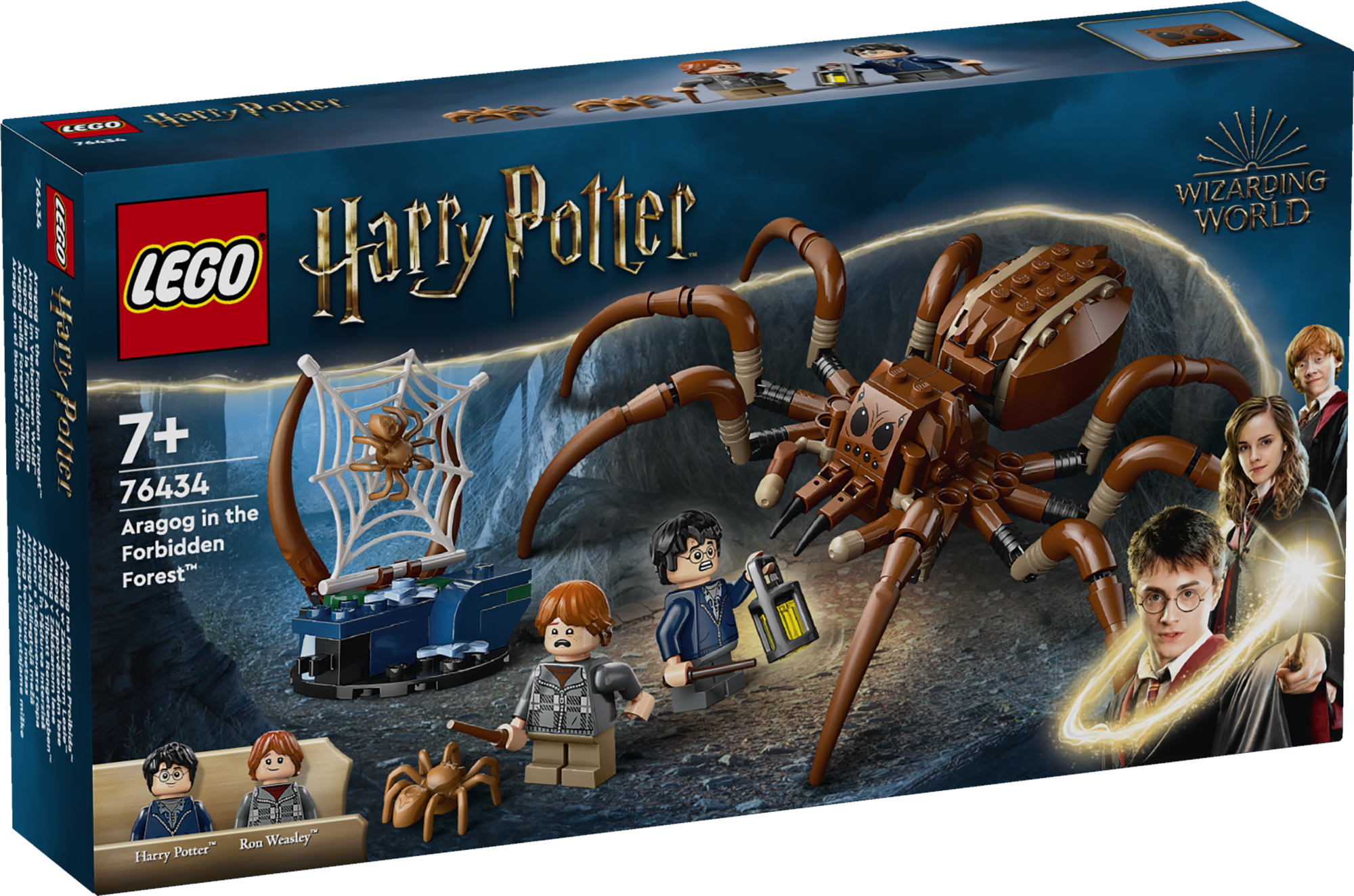 Lase oma noorel võluril, nõial või mugul etendada maagilisi seiklusi LEGO Harry Potter keelatud metsas Aragogi ämbliku mängukomplektiga (76434). The post LEGO H