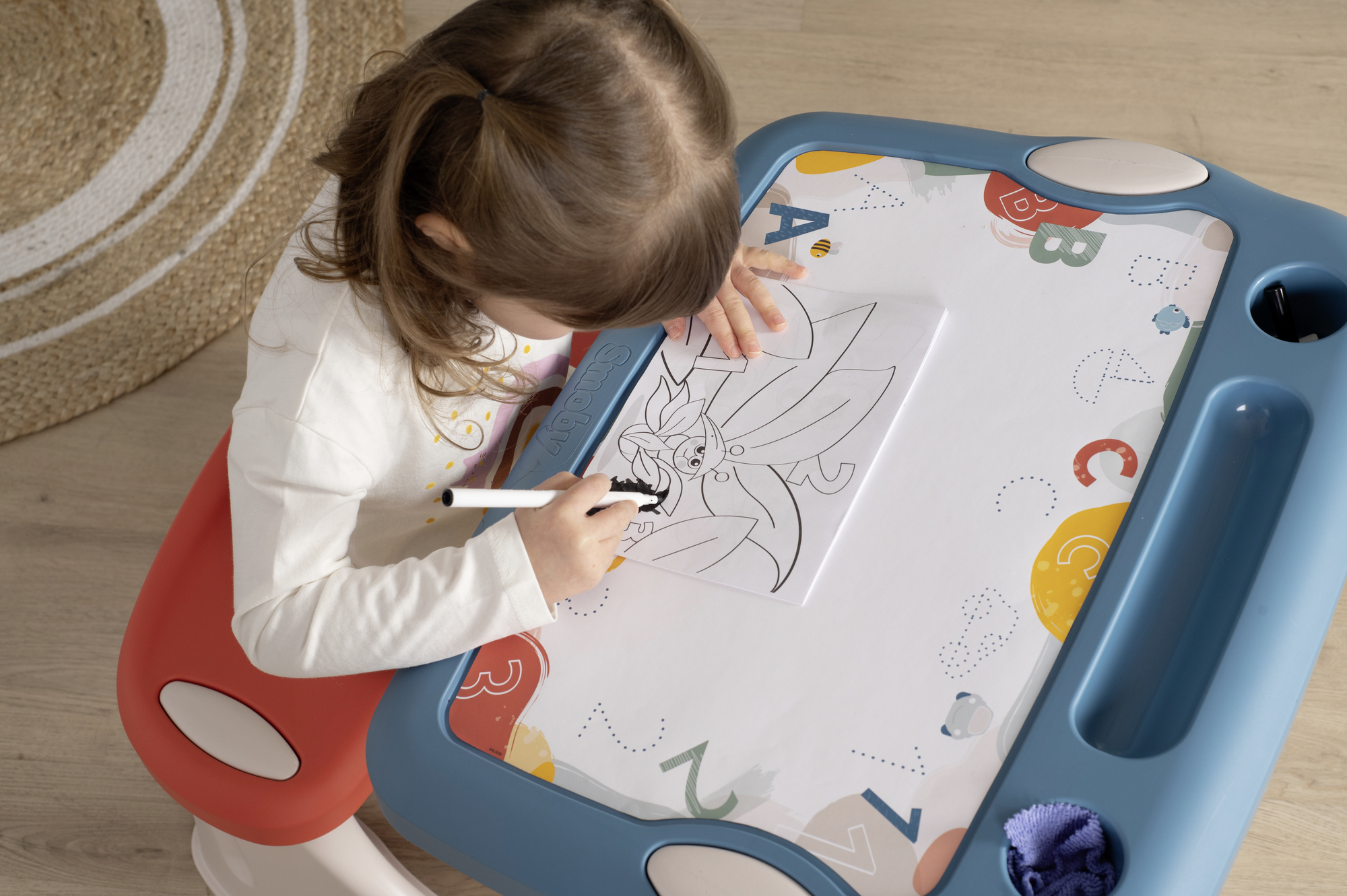 Smoby Kirjutuslaud kaks ühes värviline 5 Smoby Kirjutuslaud kaks ühes värviline - Image 5