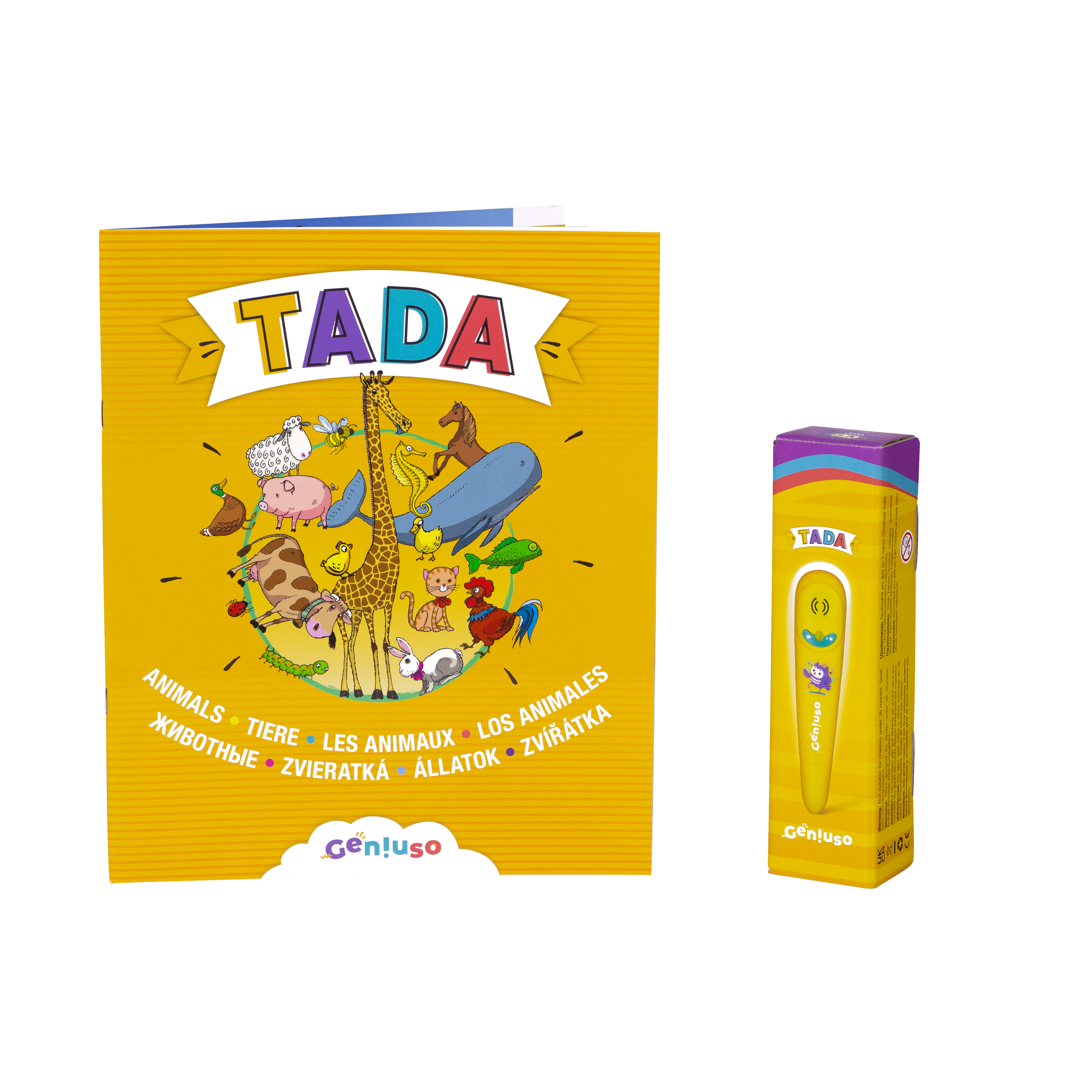 Geniuso TADA rääkiva raamatu stardikomplekt: pliiats ja loomade teema 5 Geniuso TADA rääkiva raamatu stardikomplekt: pliiats ja loomade teema - Image 5