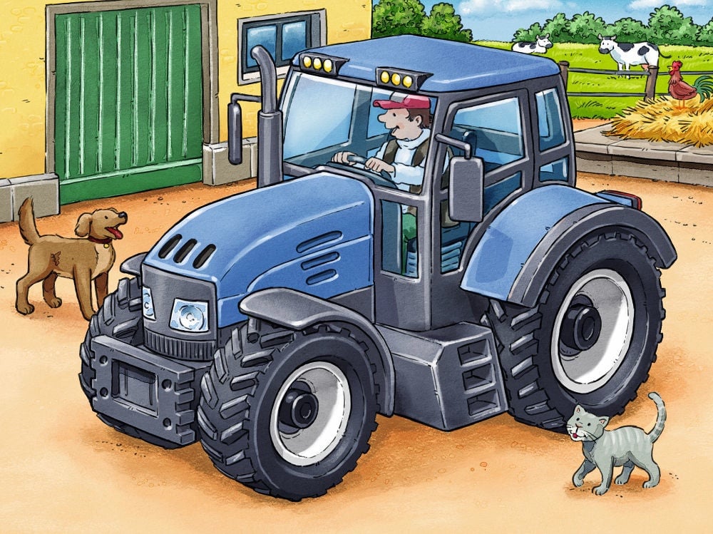 Ravensburger klotsipusle 12 tk Lemmiksõidukid 3 Ravensburger klotsipusle 12 tk Lemmiksõidukid - Image 3