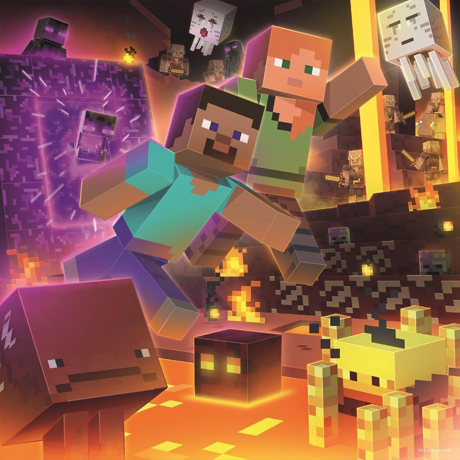 Ravenburgeri pusle 3x49 tk Minecraft 3 Ravenburgeri pusle 3x49 tk Minecraft - Image 3