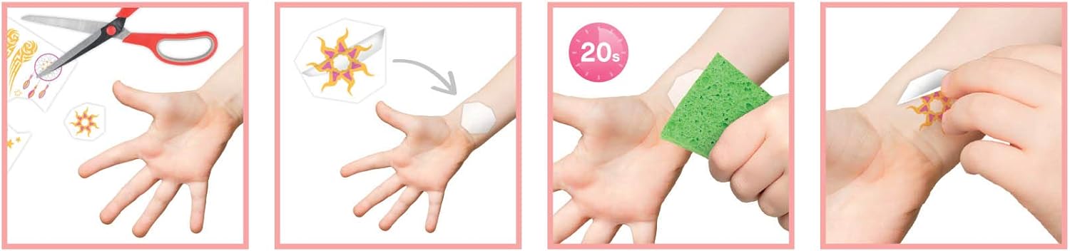 Buki mahapestav tattoo 75 tk - kuldne 3 Buki mahapestav tattoo 75 tk - kuldne - Image 3