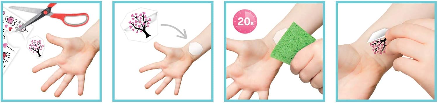 Buki mahapestav tattoo 75 tk - värviline 3 Buki mahapestav tattoo 75 tk - värviline - Image 3