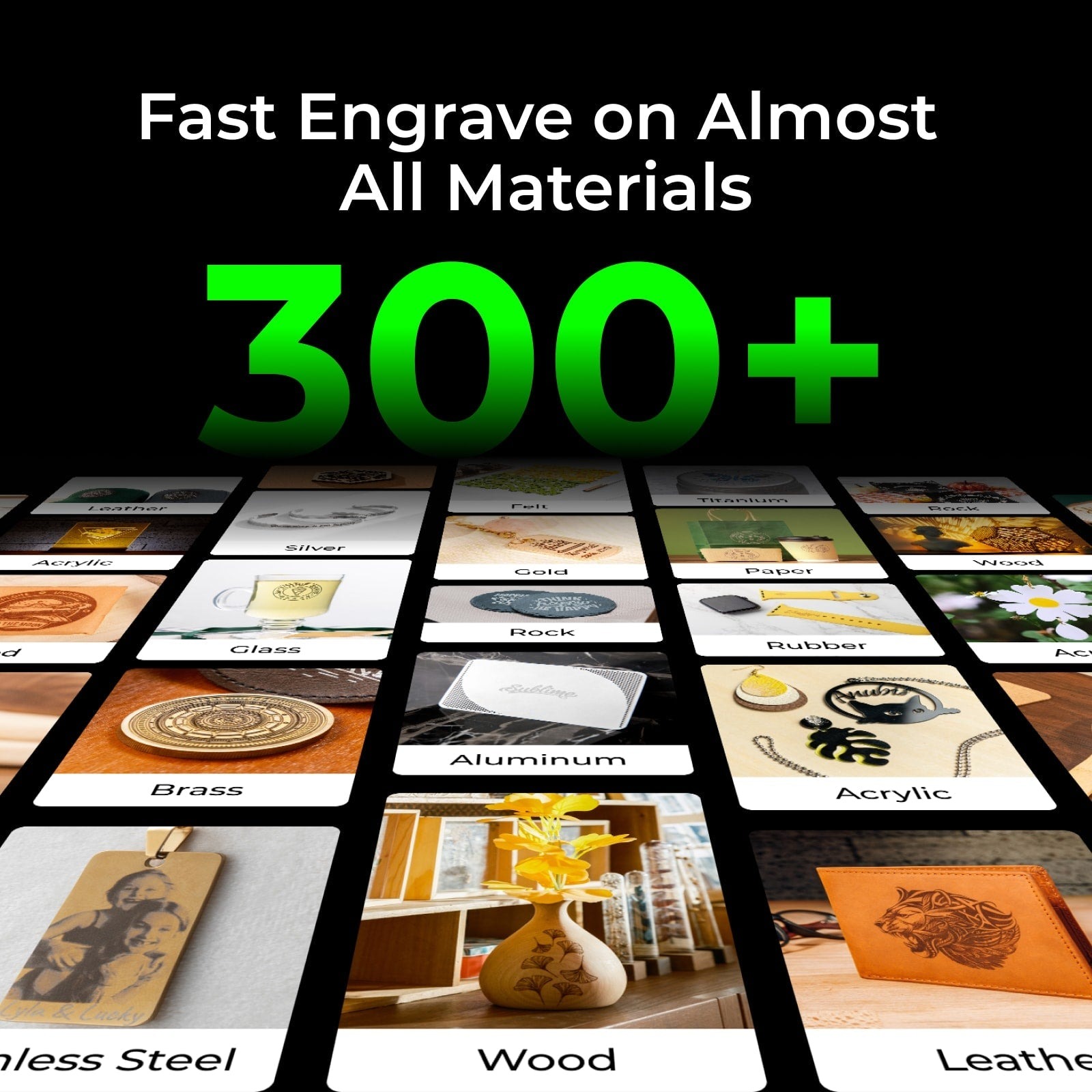 xTool F1 Ultra 20W kiud- ja dioodlasergraveerija: Klass 1 8 xTool F1 Ultra 20W kiud- ja dioodlasergraveerija: Klass 1 - Image 8