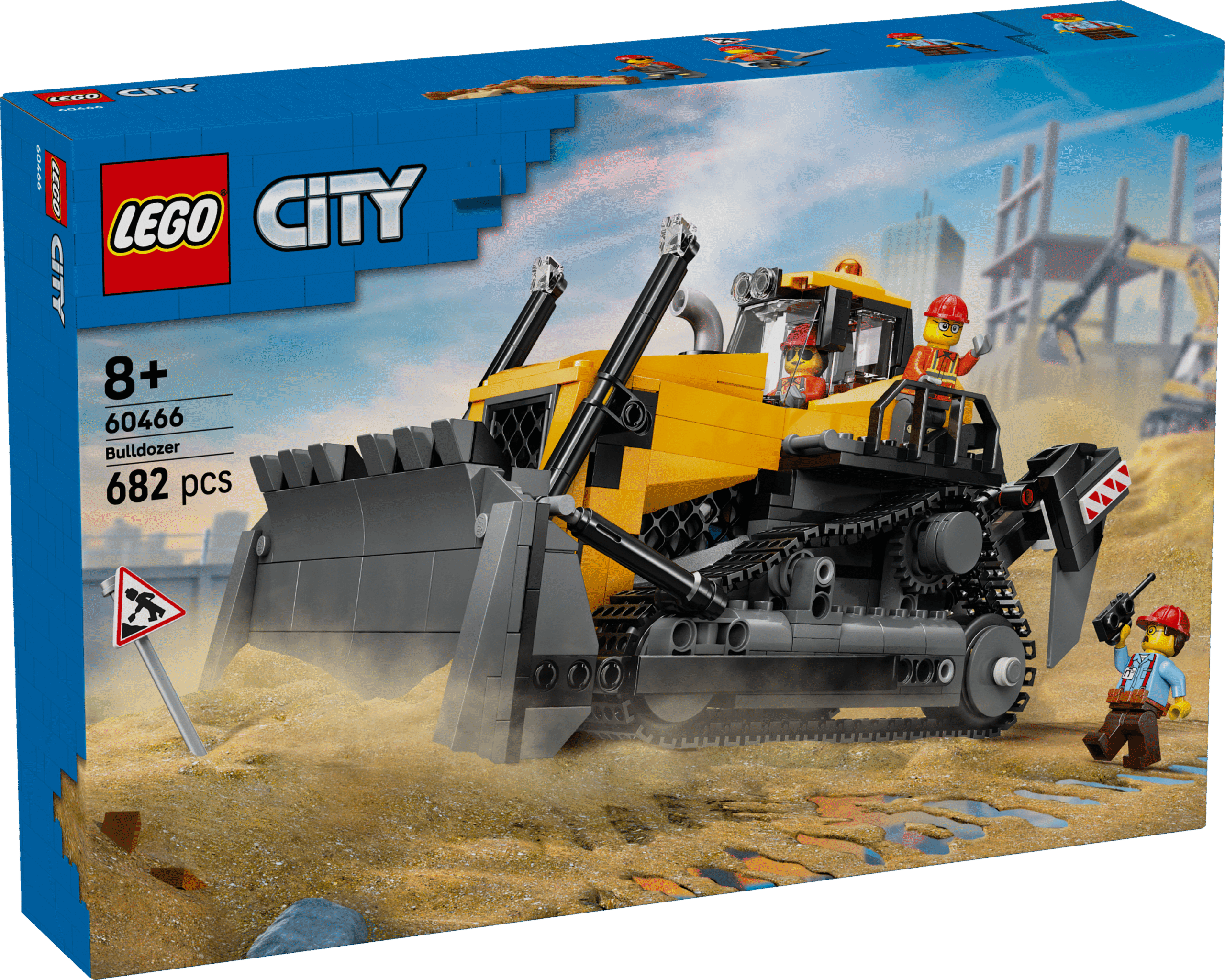 LEGO City Kollane buldooser esilaaduriga 1 LEGO City Kollane buldooser esilaaduriga