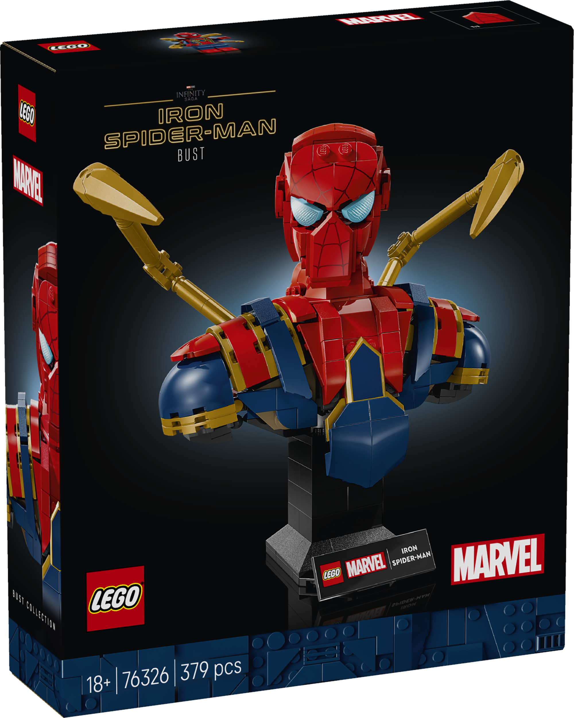 LEGO Super Heroes Iron Spider-Mani büst 1 LEGO Super Heroes Iron Spider-Mani büst