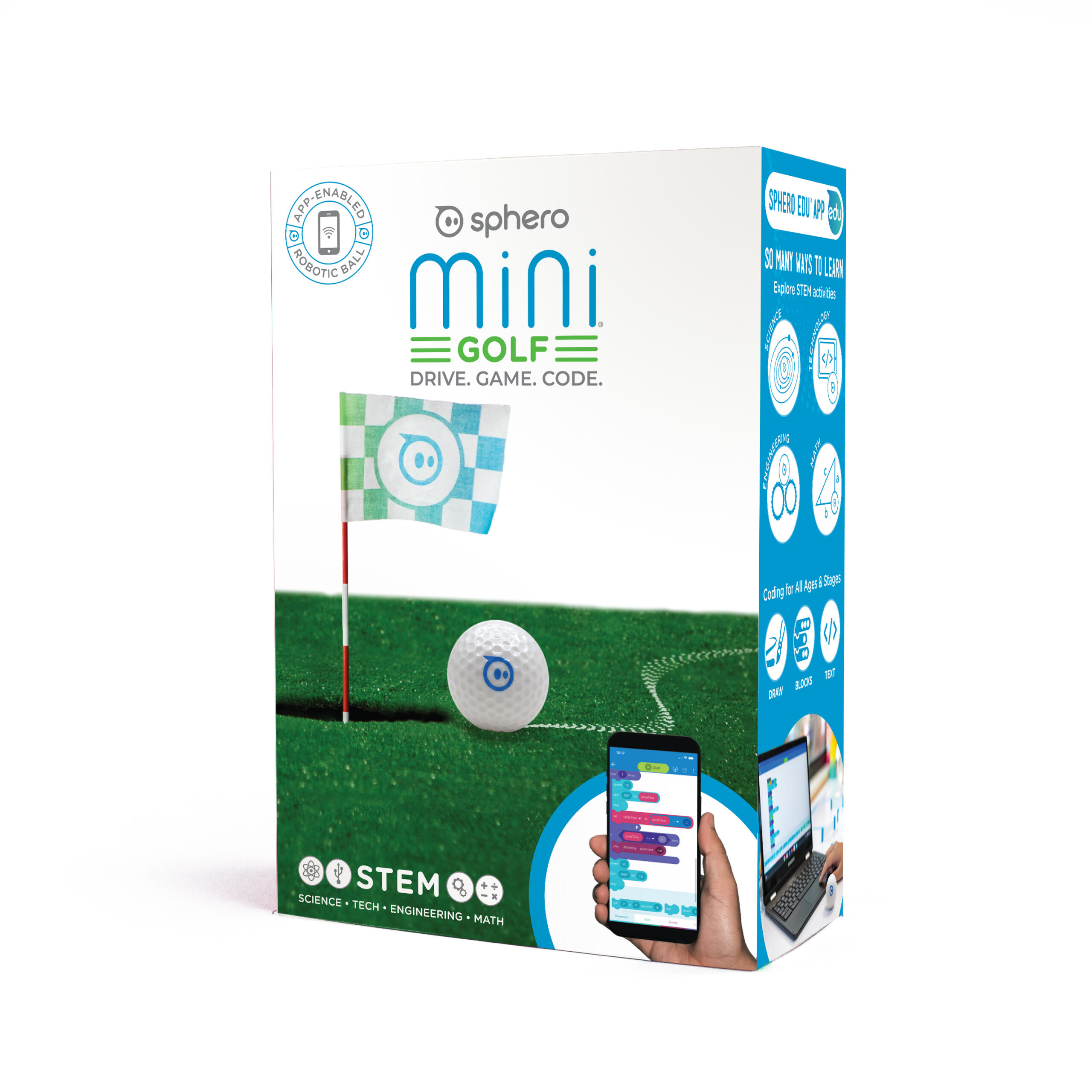 Sphero Mini roboti golfikomplekt 1 Sphero Mini roboti golfikomplekt