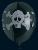 Bini piraaditeemalised õhupallid, 8 tk 2 Bini piraaditeemalised õhupallid, 8 tk - Image 2