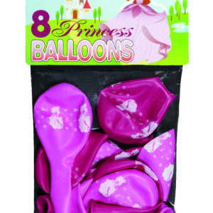 Bini printsessidega õhupallid, 8 tk