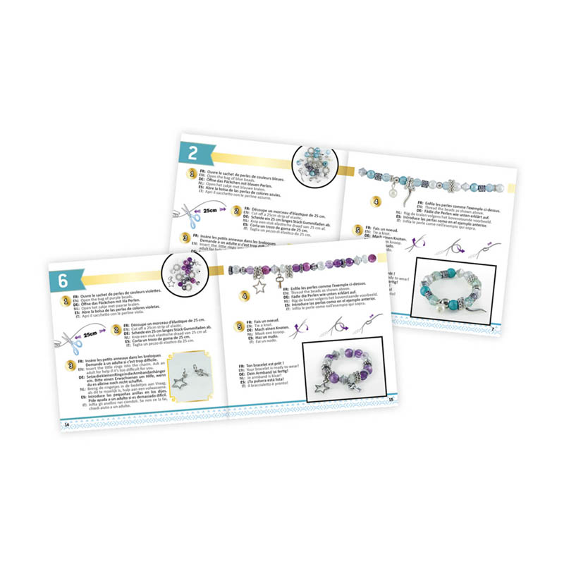 Buki käsitöökomplekt Helmestega käevõrud 2 Buki käsitöökomplekt Helmestega käevõrud - Image 2