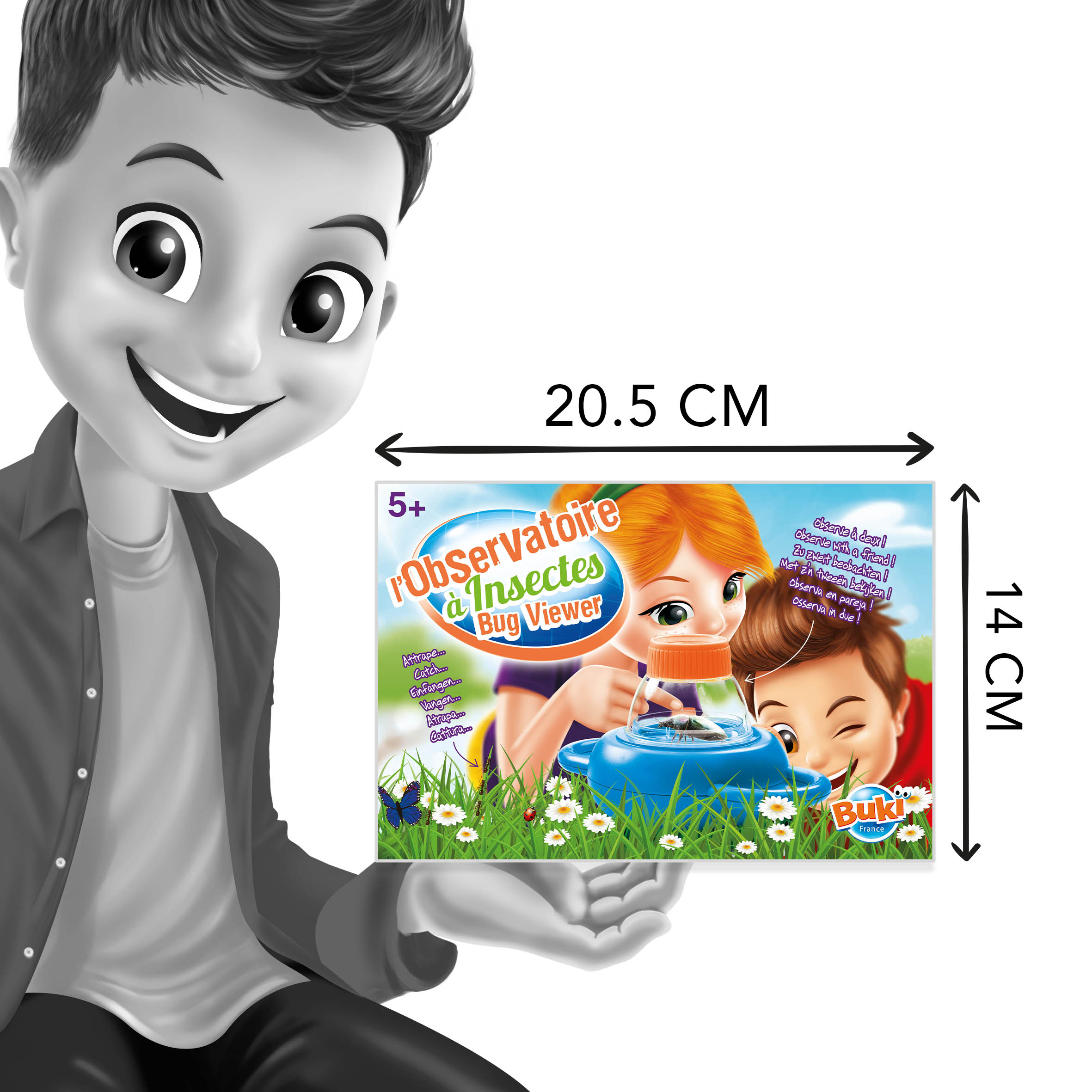 Buki putukavaatluse komplekt - luup 2 Buki putukavaatluse komplekt - luup - Image 2