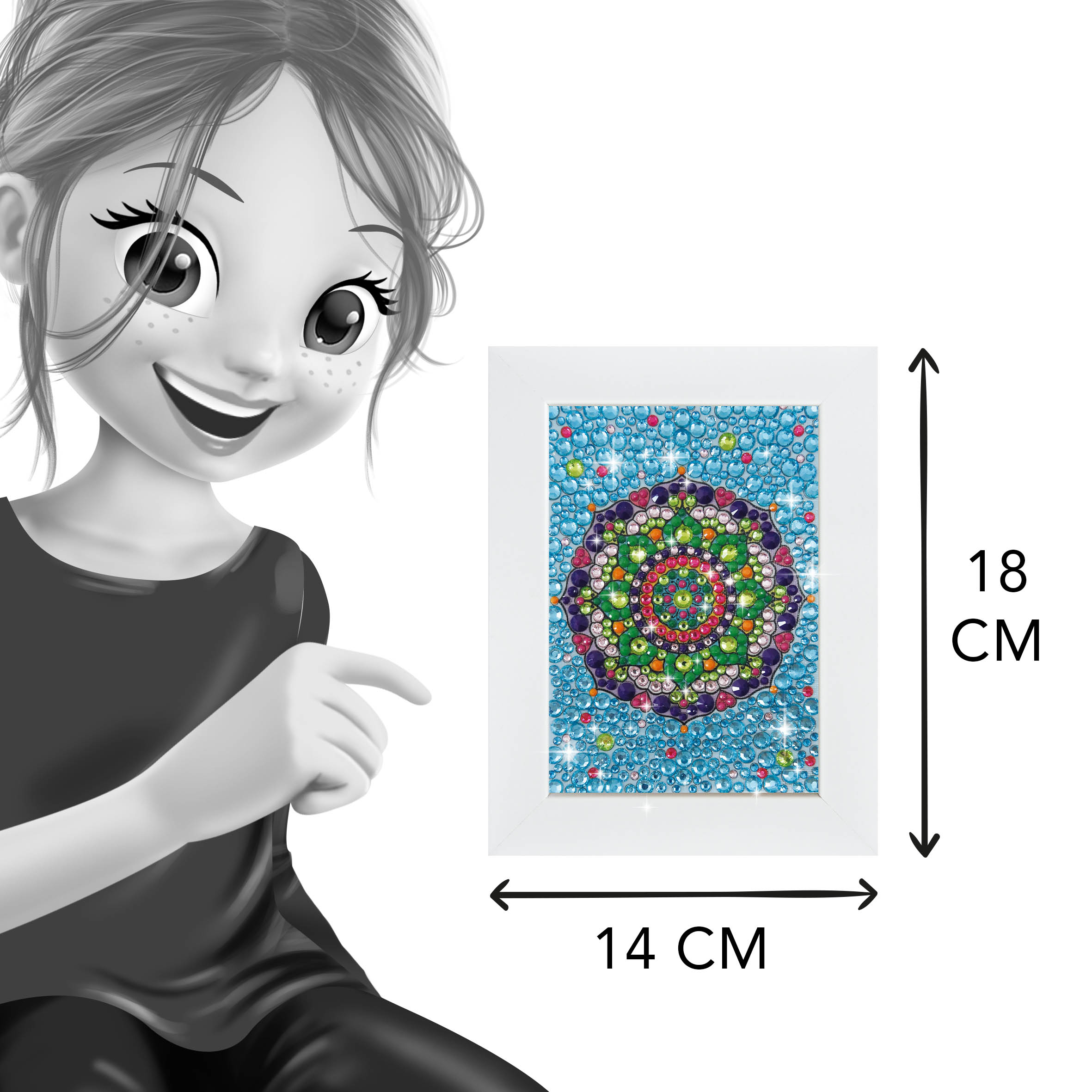 Buki sädelev pilt Mandala 3 Buki sädelev pilt Mandala - Image 3