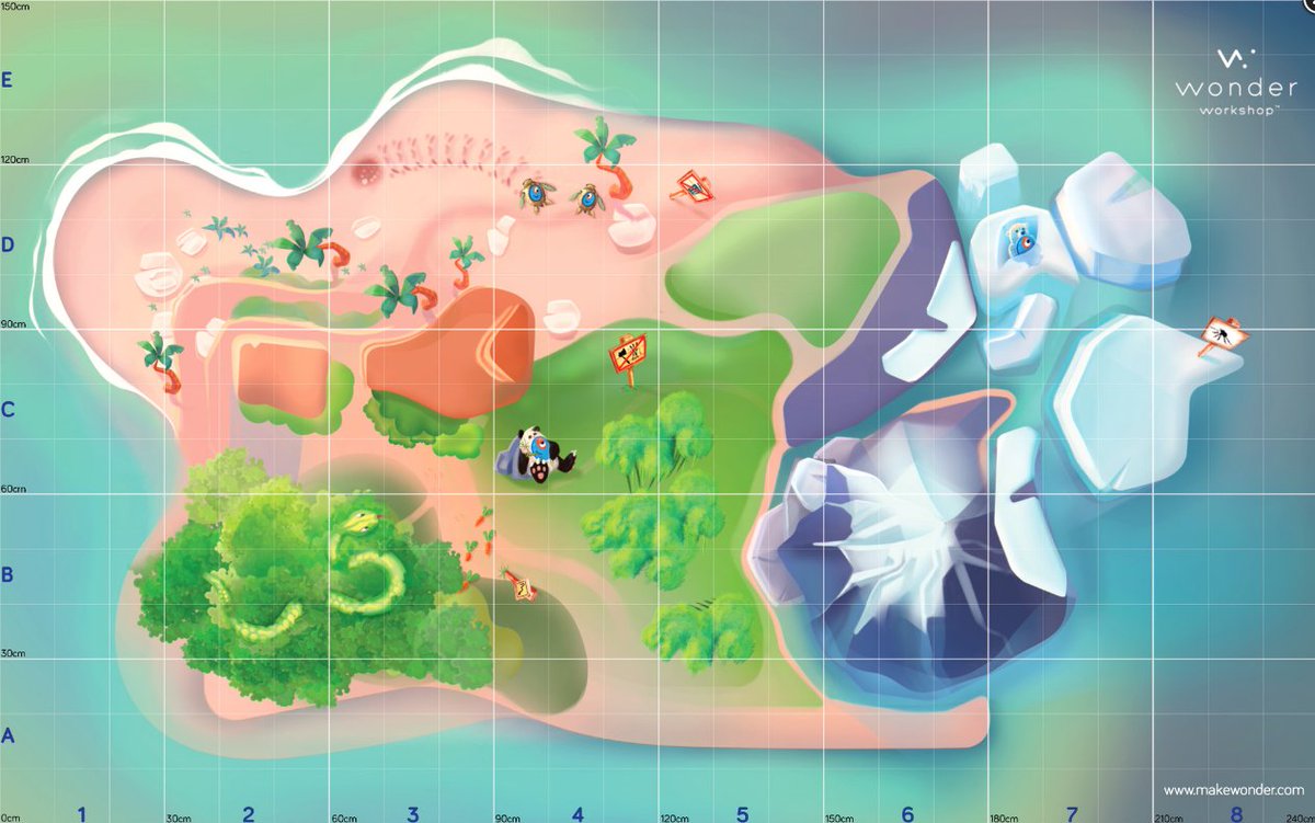 Dash ja Dot roboti harjutusmatt 2 Dash ja Dot roboti harjutusmatt - Image 2