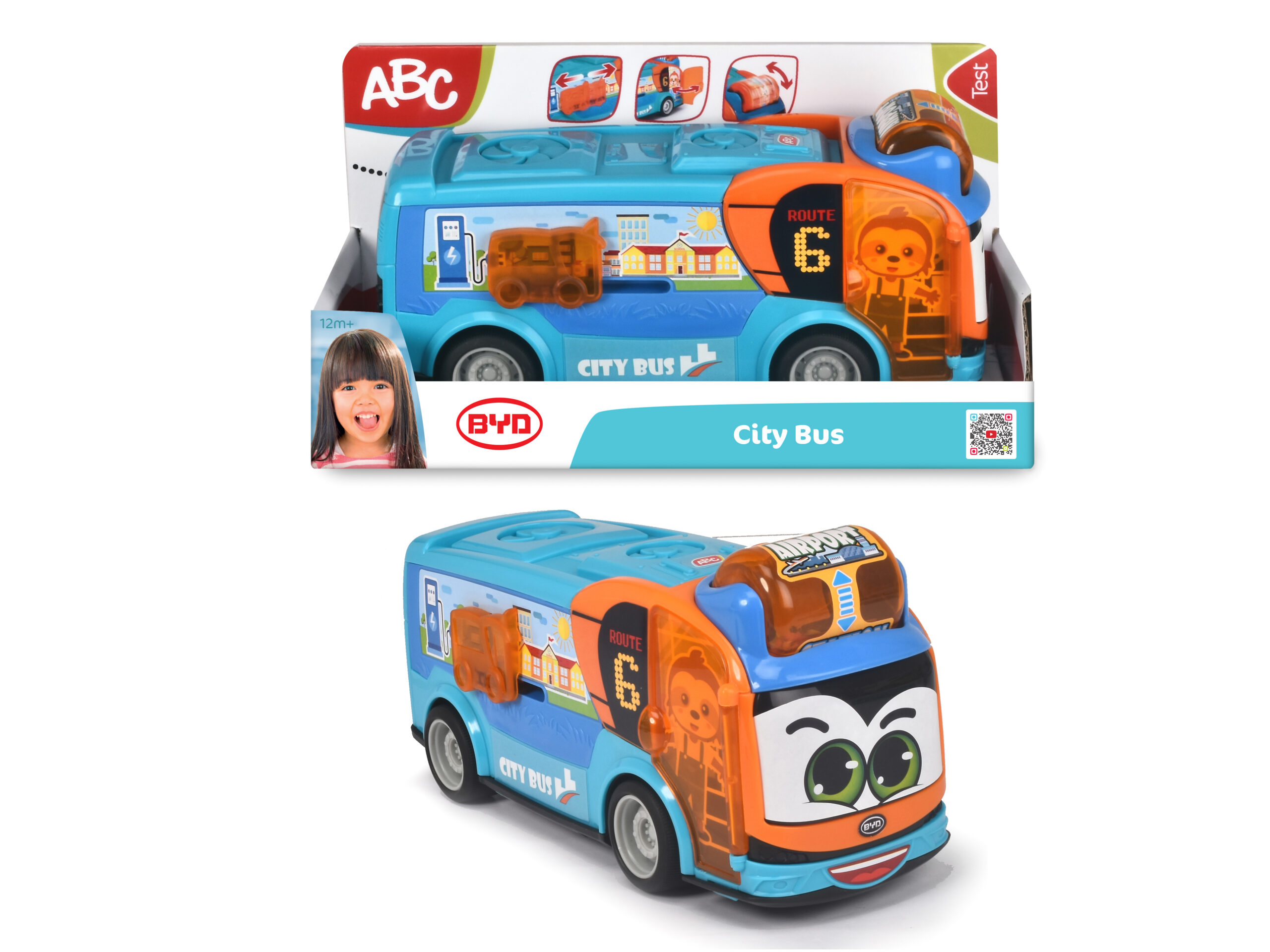 Dickie Toys ABC linna buss 1 Dickie Toys ABC linna buss