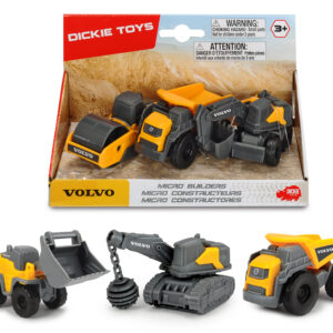 Dickie Toys Volvo mikro-ehitussõidukid