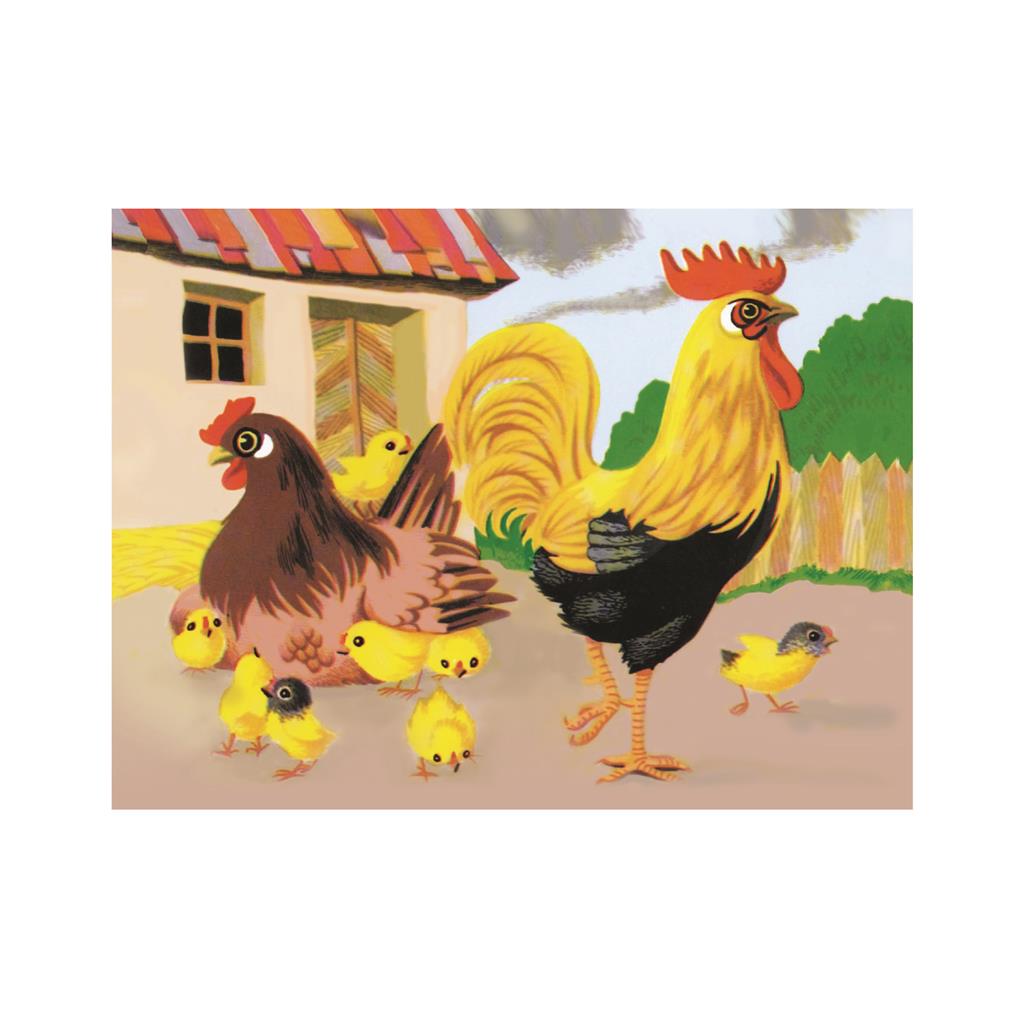 Dino klotsipusle puidust 12 tk Koduloomad 2 Dino klotsipusle puidust 12 tk Koduloomad - Image 2