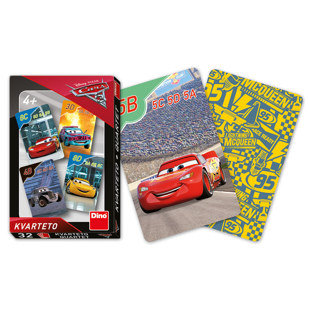 Dino mängukaardid Kvartett Cars II 1 Dino mängukaardid Kvartett Cars II