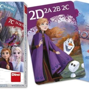 Dino mängukaardid Kvartett Frozen II