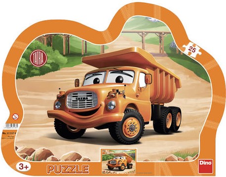 Dino siluett plaatpusle 25 tk TATRA 1 Dino siluett plaatpusle 25 tk TATRA