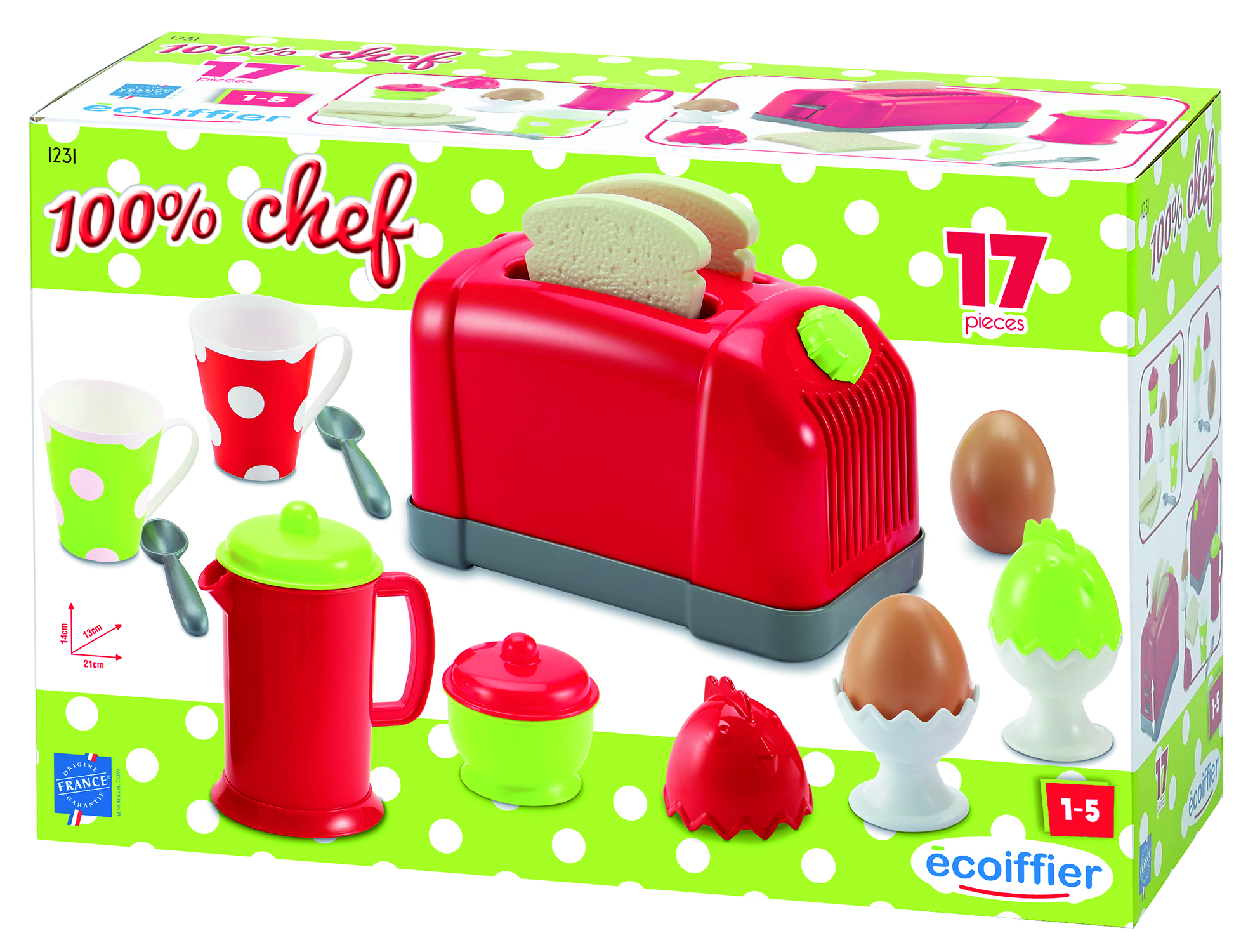 Ecoiffier röster 1 Ecoiffier röster