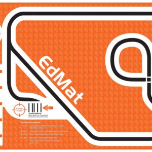 Edisoni väike matt pealt lamineeritud kattega