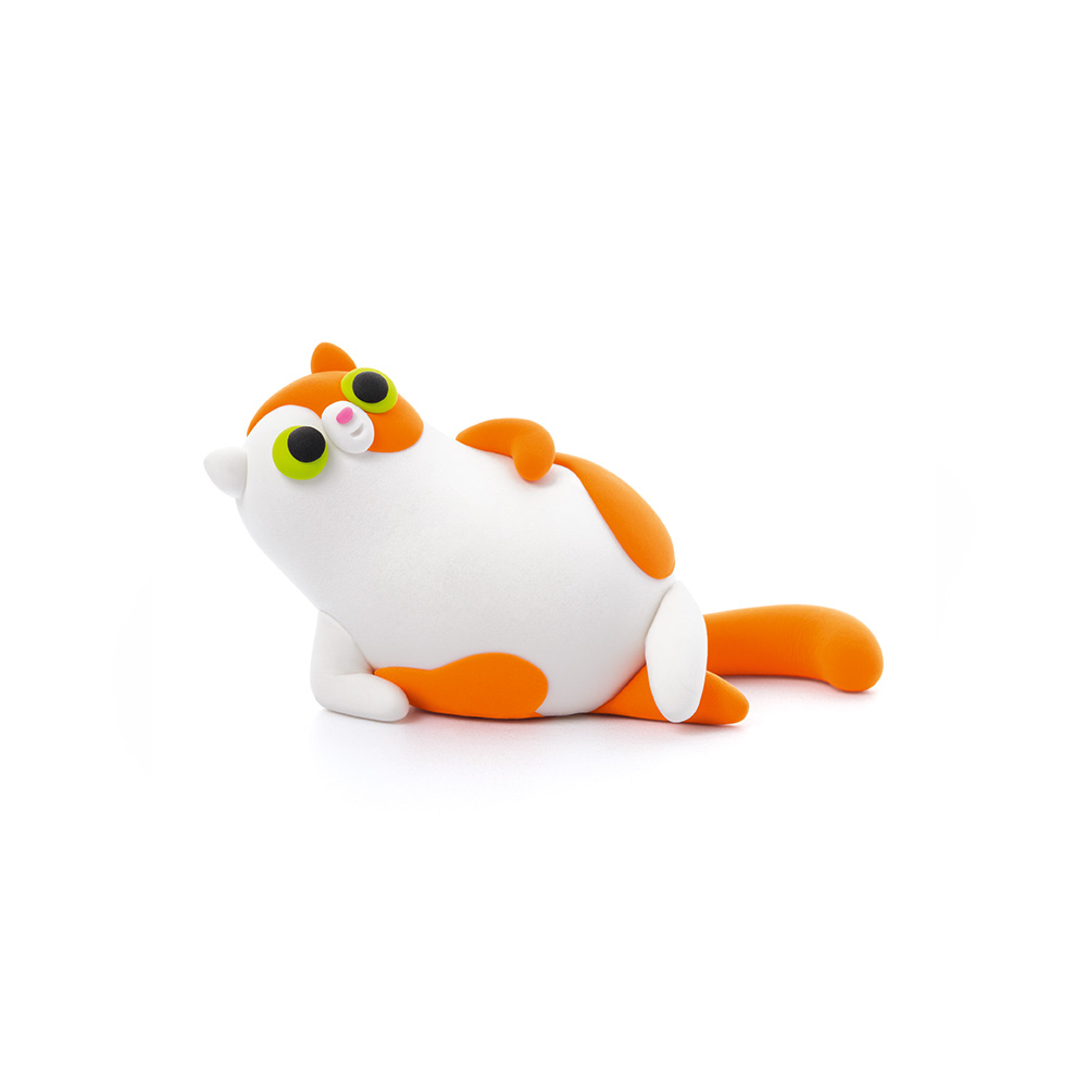 HEY CLAY voolimismass 3 tk: Pärsia kass 3 HEY CLAY voolimismass 3 tk: Pärsia kass - Image 3