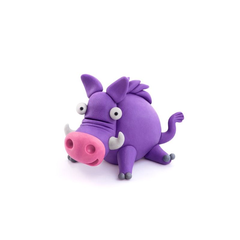 HEY CLAY voolimismass Metsloomad valik 2 2 HEY CLAY voolimismass Metsloomad valik 2 - Image 2