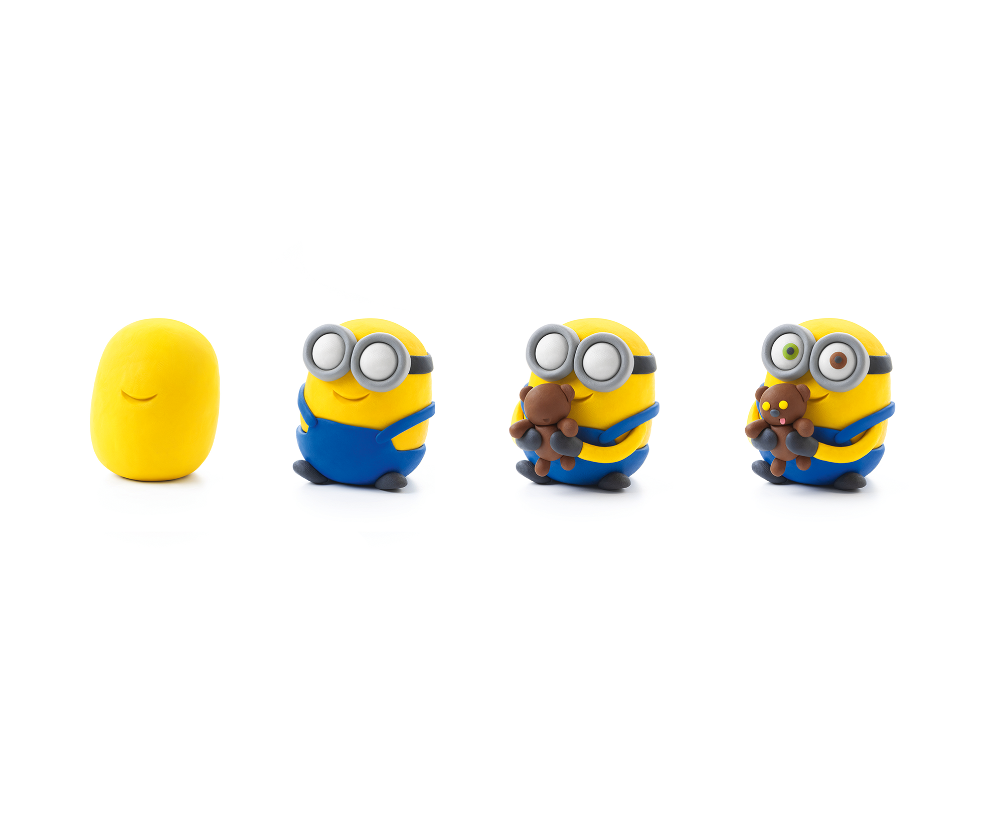 HEY CLAY voolimismass Minion Bob ja Tim 2 HEY CLAY voolimismass Minion Bob ja Tim - Image 2