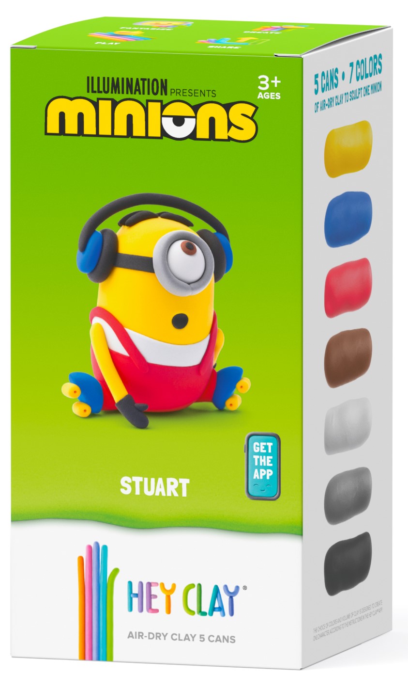 HEY CLAY voolimismass Minion Stuart 1 HEY CLAY voolimismass Minion Stuart
