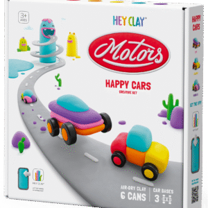 HEY CLAY voolimismass Õnnelikud autod ratastega