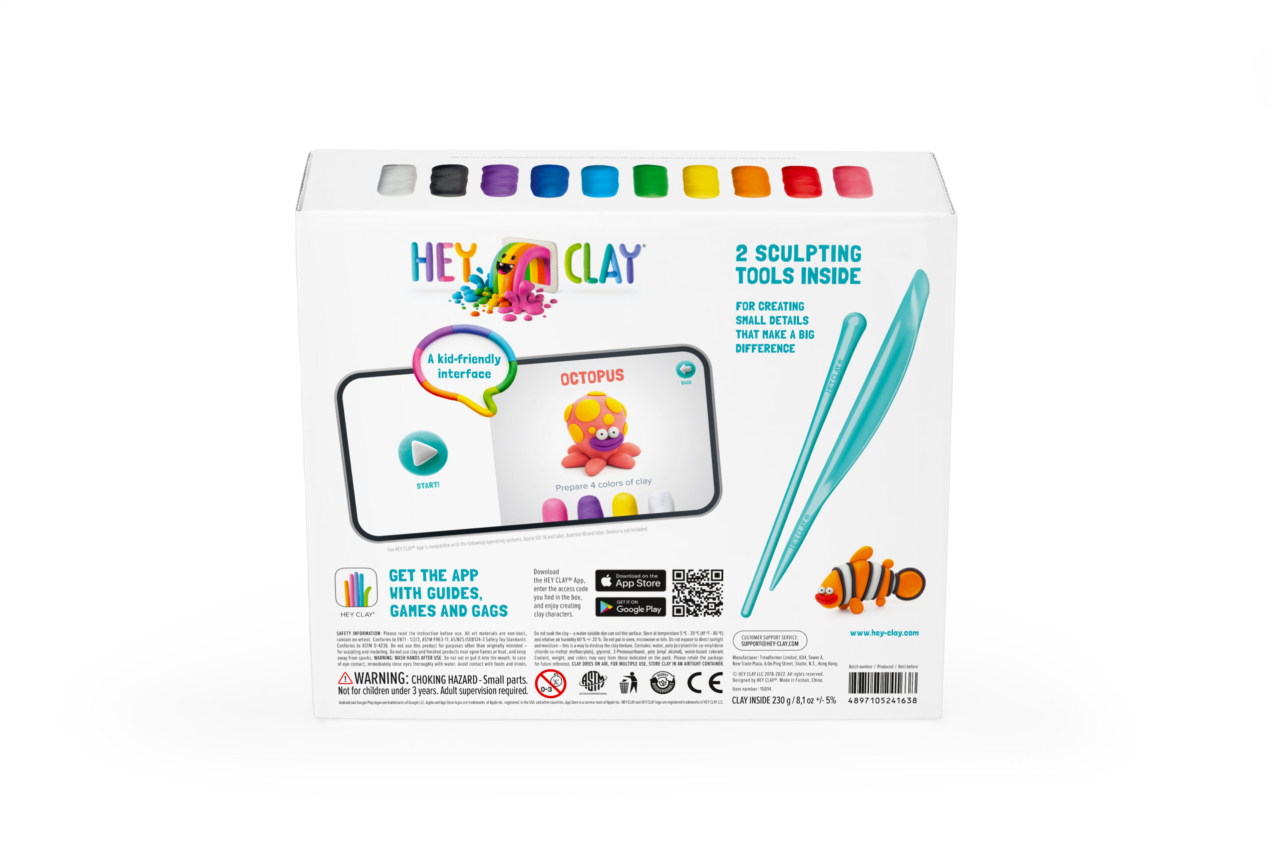 HEY CLAY voolimismass Ookean 3 HEY CLAY voolimismass Ookean - Image 3