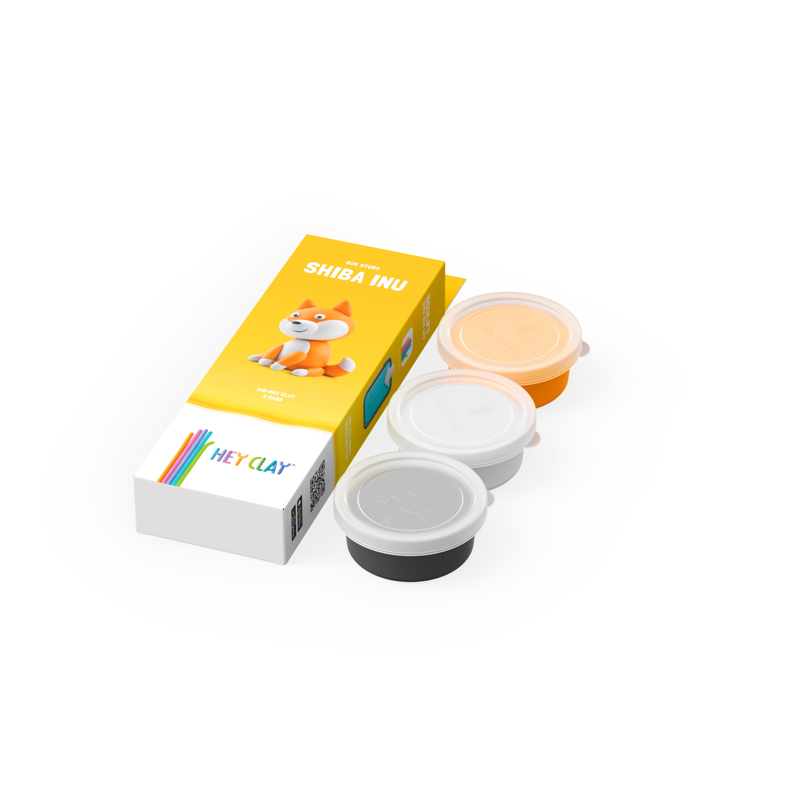 HEY CLAY voolimismass koer Shiba Inu 3 tk 2 HEY CLAY voolimismass koer Shiba Inu 3 tk - Image 2