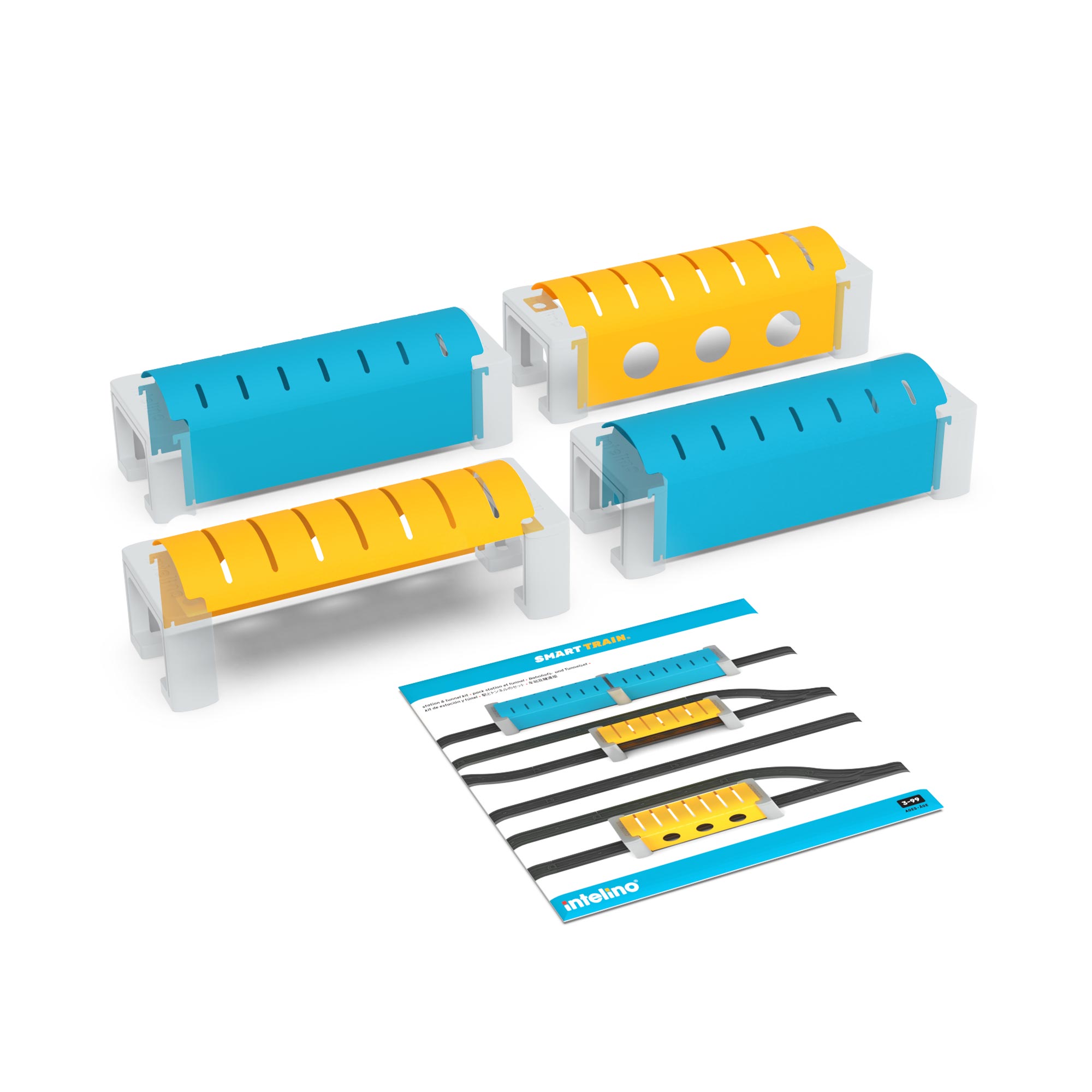 Intelino Rongijaamade ja tunnelite komplekt 1 Intelino Rongijaamade ja tunnelite komplekt