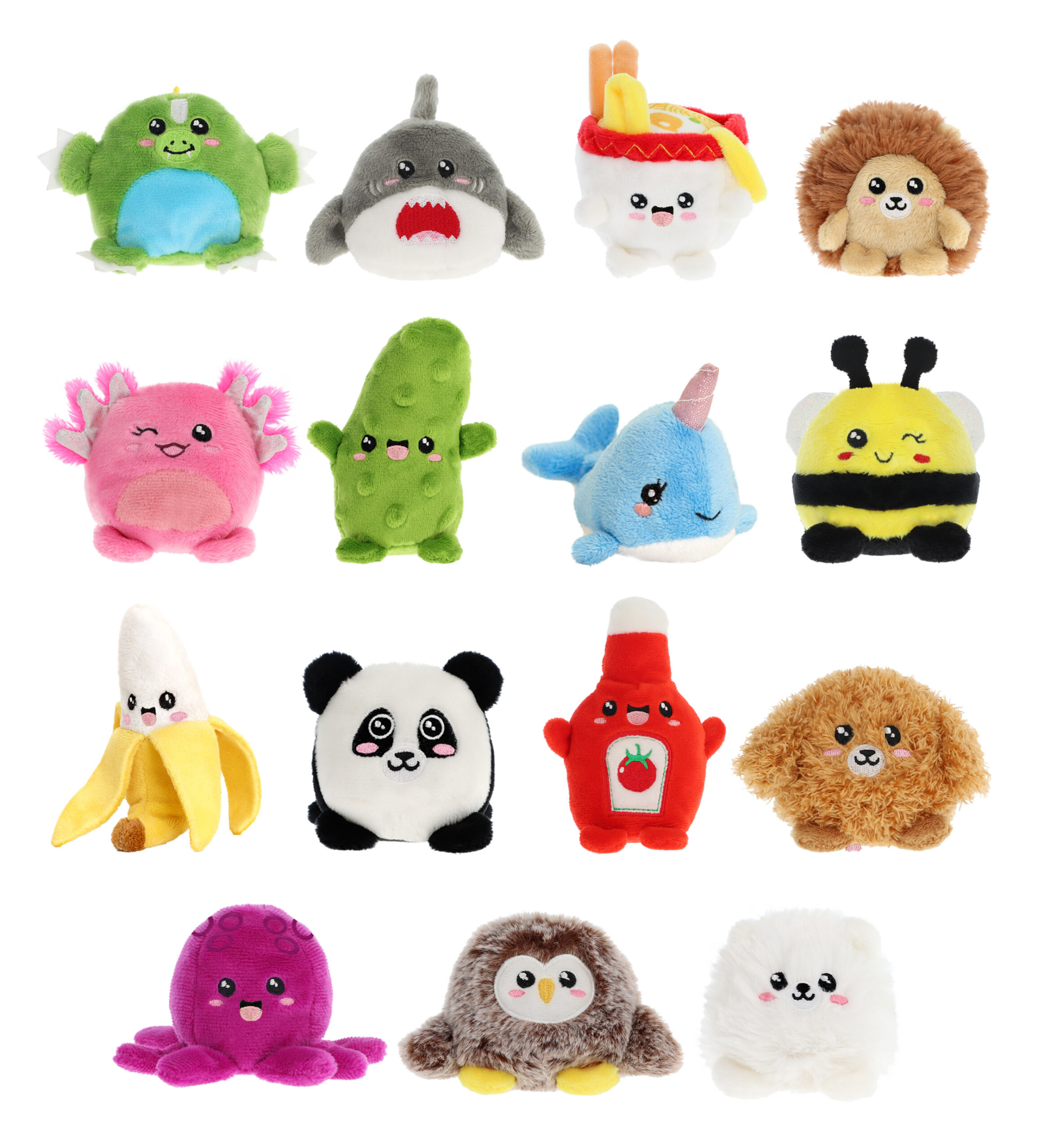 Keel Toys Bobballs kaisukad - 15 erinevat 1 Keel Toys Bobballs kaisukad - 15 erinevat