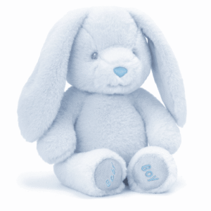 Keel Toys Eco beebi jänes poiss sinine 25 cm