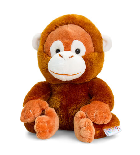 Keel Toys Pippins orangutang 15 cm 1 Keel Toys Pippins orangutang 15 cm