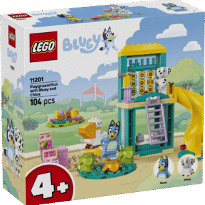 LEGO 4PLUS Bluey ja Chloe lõbus mänguväljak