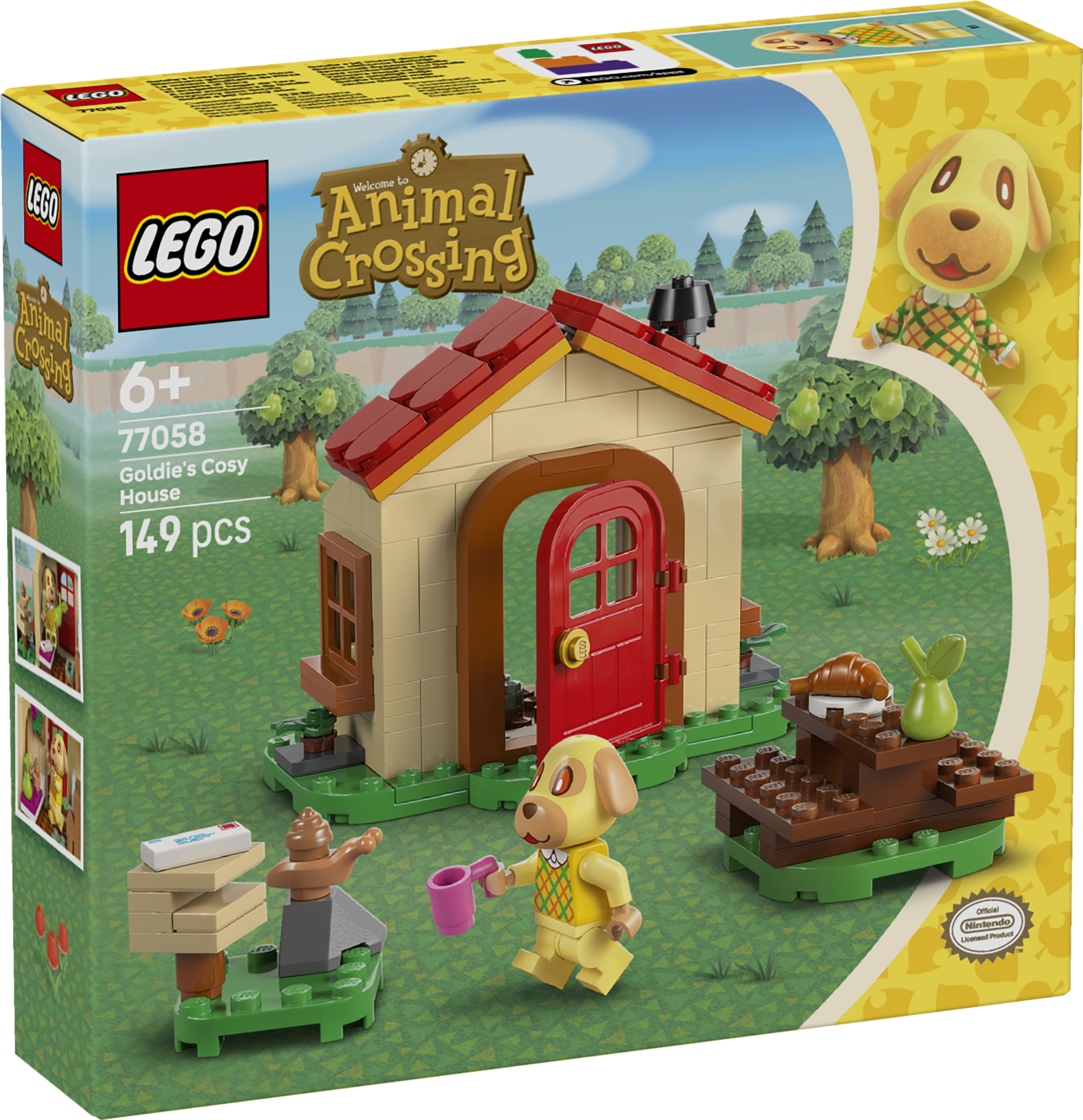 LEGO Animal Crossing Goldie hubane maja 1 LEGO Animal Crossing Goldie hubane maja