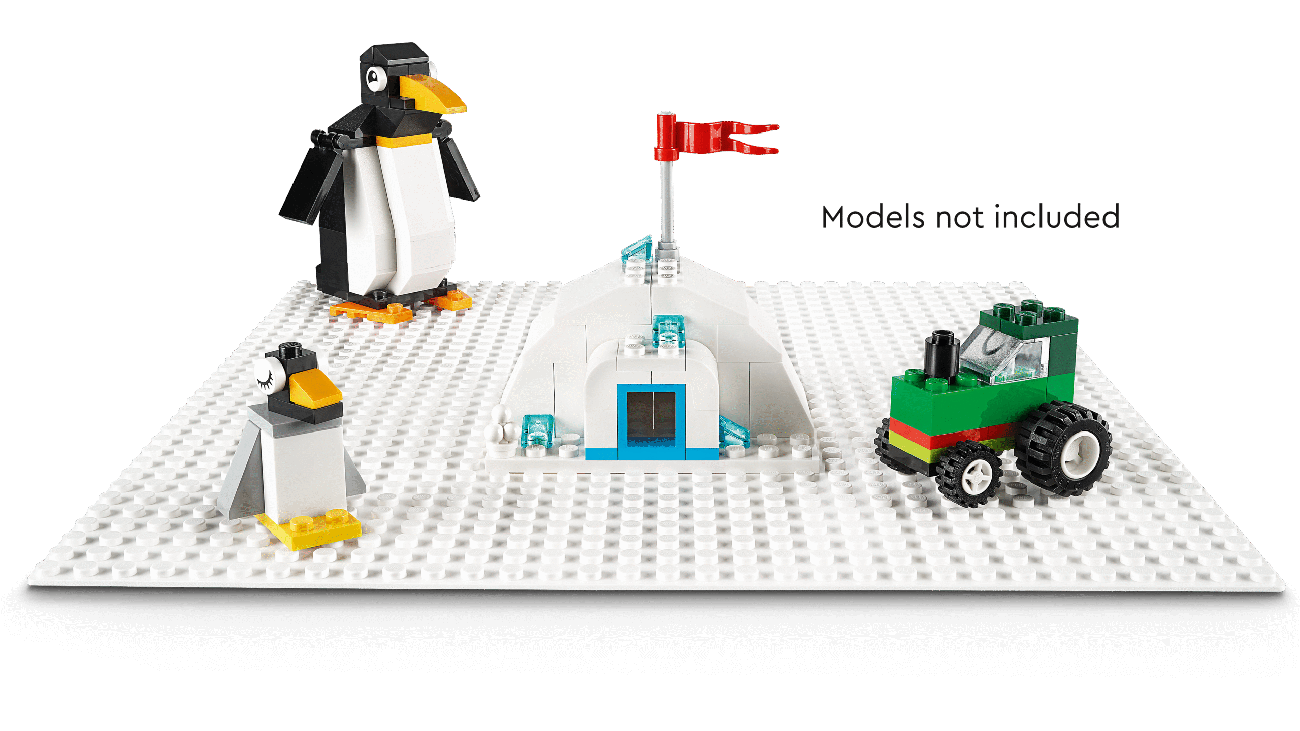 LEGO CLASSIC Valge alusplaat 3 LEGO CLASSIC Valge alusplaat - Image 3