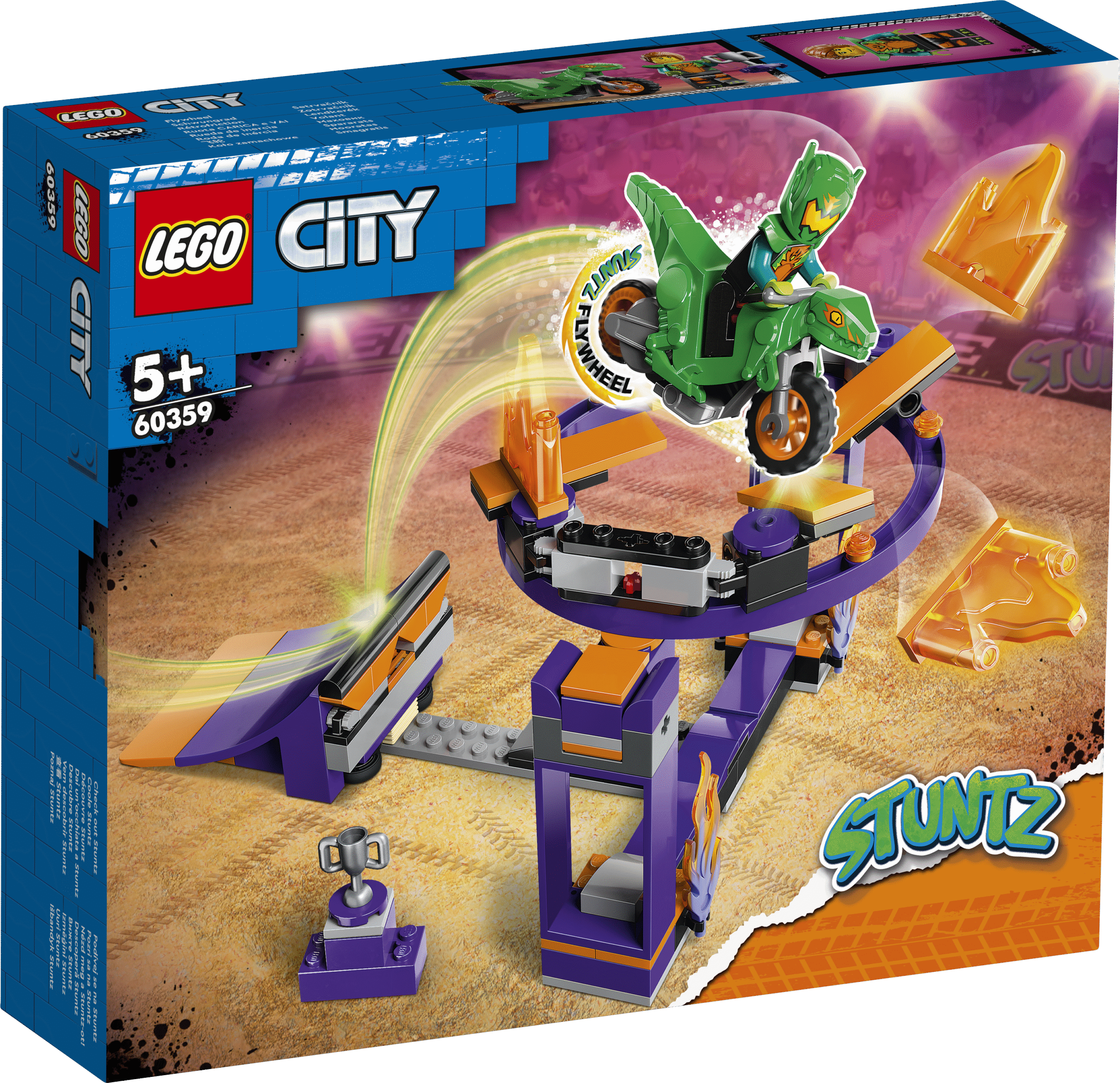 LEGO City Hüppega trikirambi väljakutse 1 LEGO City Hüppega trikirambi väljakutse