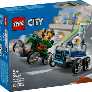 LEGO City Lennuk vs haiglavoodi võidusõiduautode komplekt