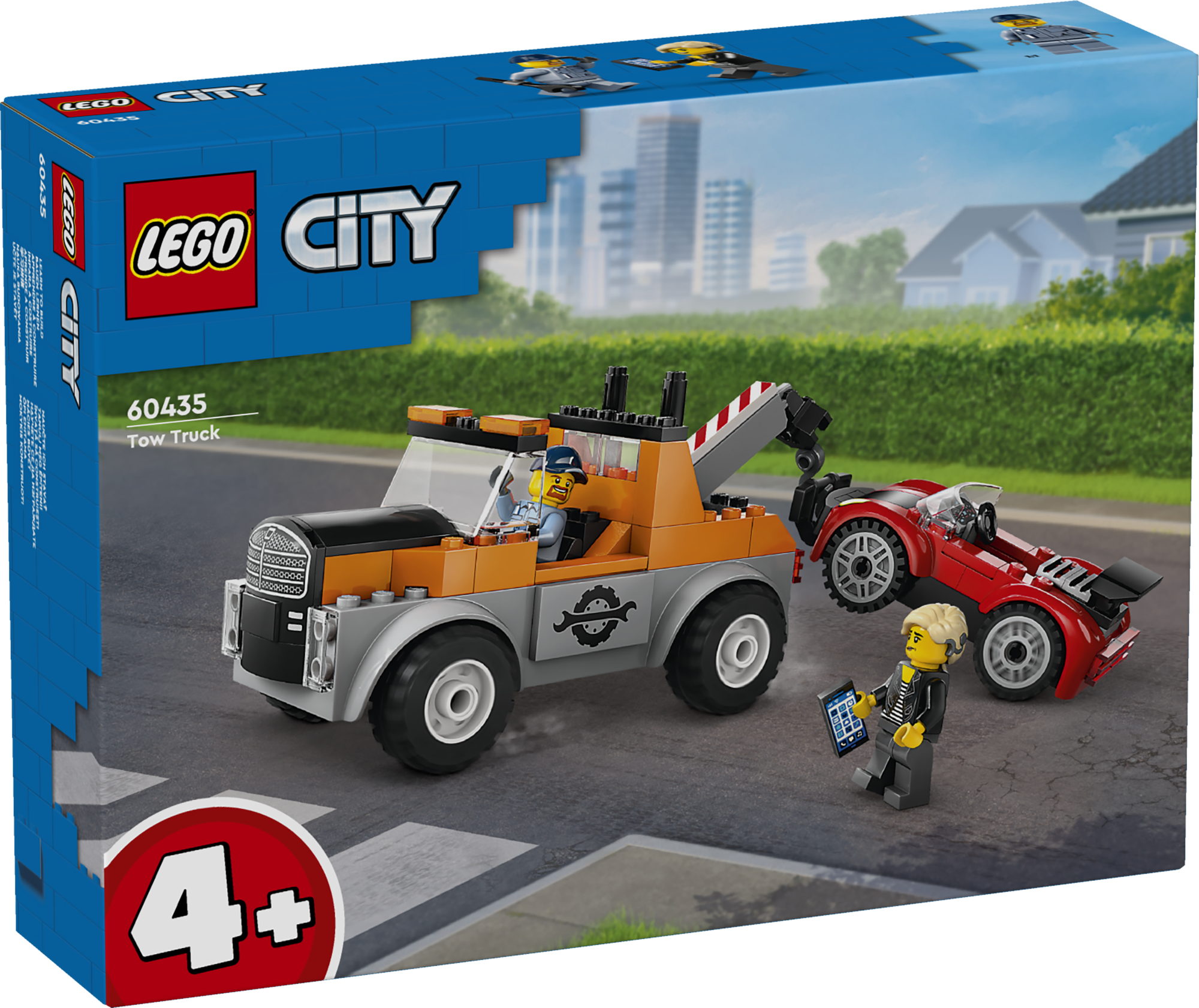 LEGO City Puksiirauto ja spordiauto parandus 1 LEGO City Puksiirauto ja spordiauto parandus