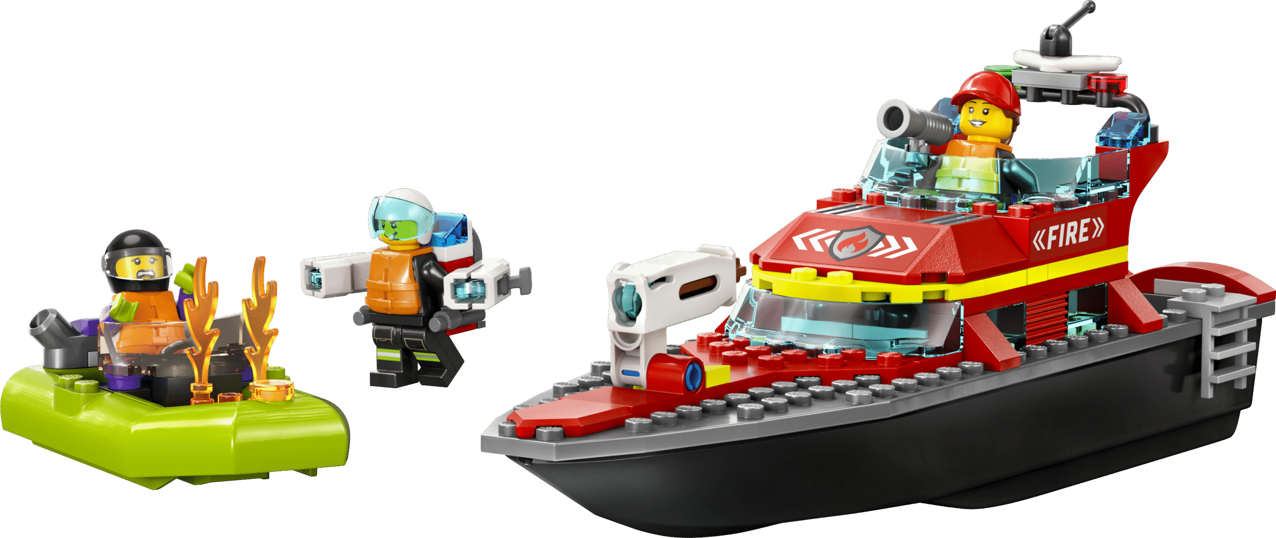 LEGO City Tuletõrje päästepaat 3 LEGO City Tuletõrje päästepaat - Image 3