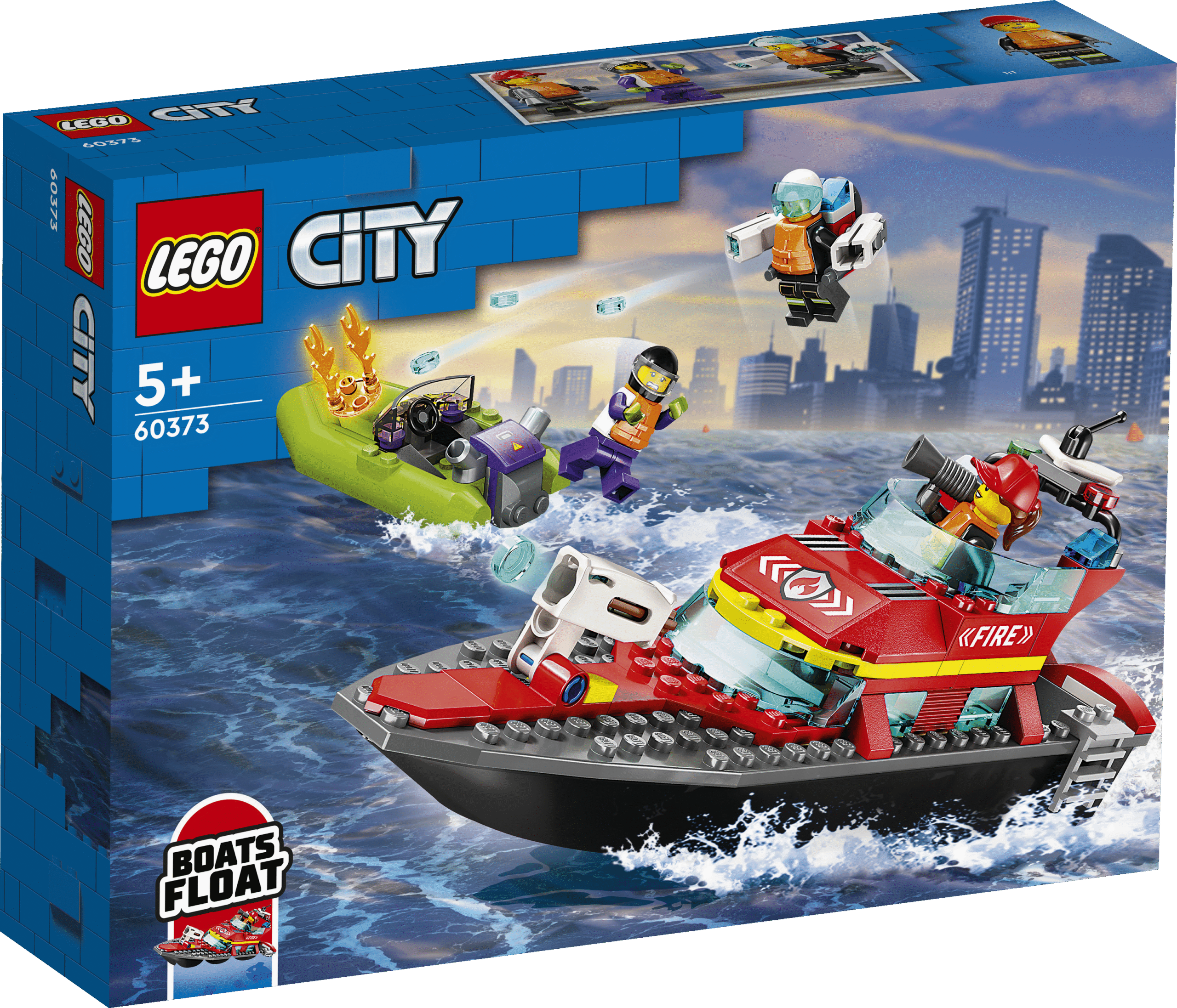 LEGO City Tuletõrje päästepaat 1 LEGO City Tuletõrje päästepaat