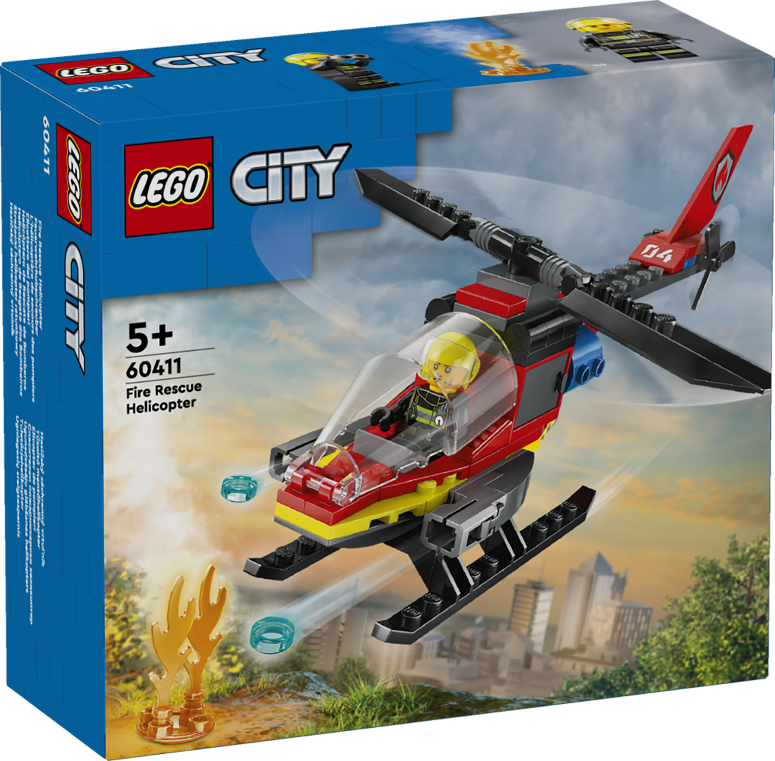 LEGO City Tuletõrjehelikopter 1 LEGO City Tuletõrjehelikopter