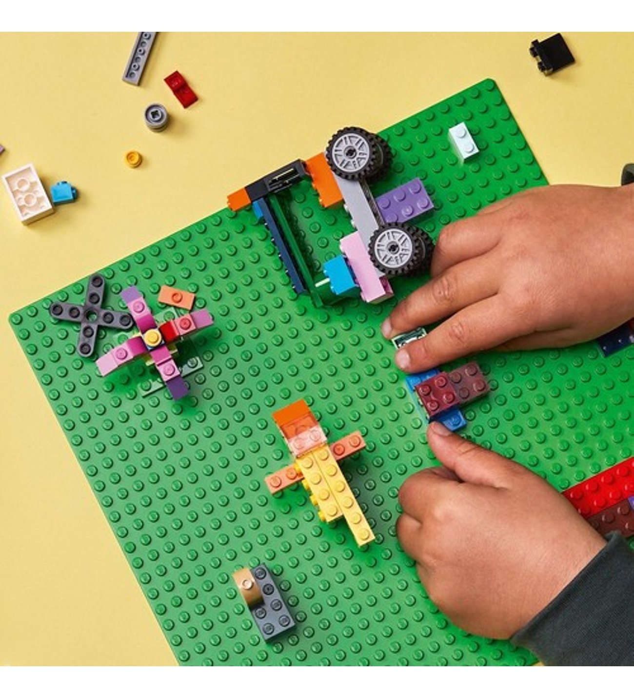 LEGO Classic Roheline alusplaat 3 LEGO Classic Roheline alusplaat - Image 3